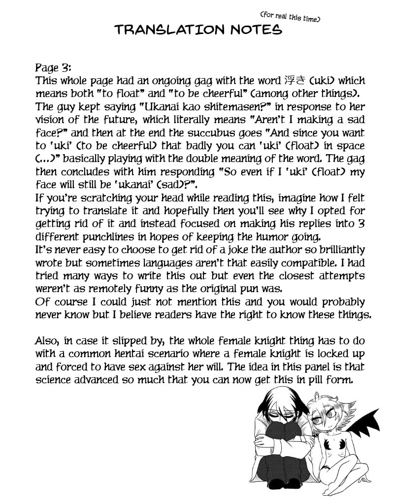Yuuutsu to Succubus-san Chapter 11.1 page 6 - 