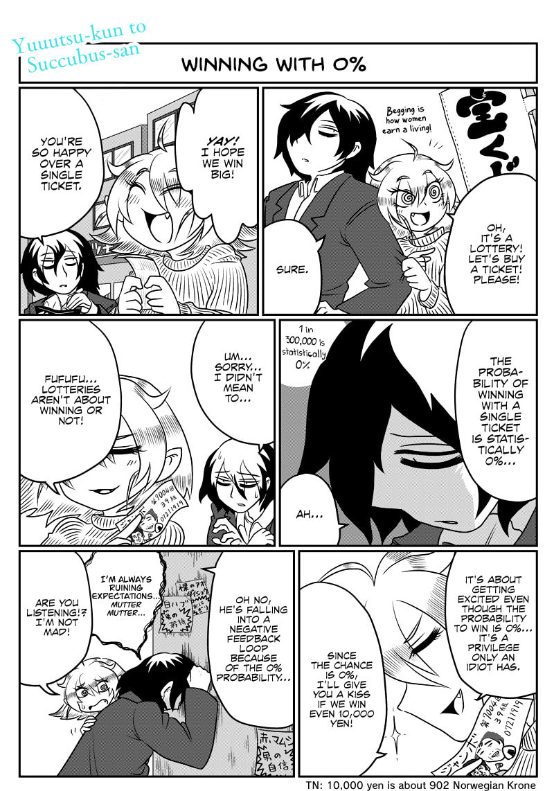 Yuuutsu to Succubus-san Chapter 55 page 1 - 