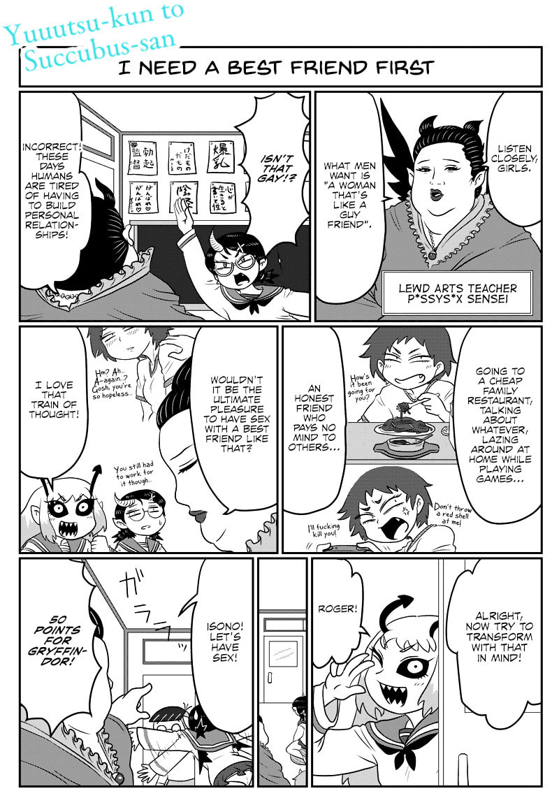 Yuuutsu to Succubus-san Chapter 78 page 1 - 