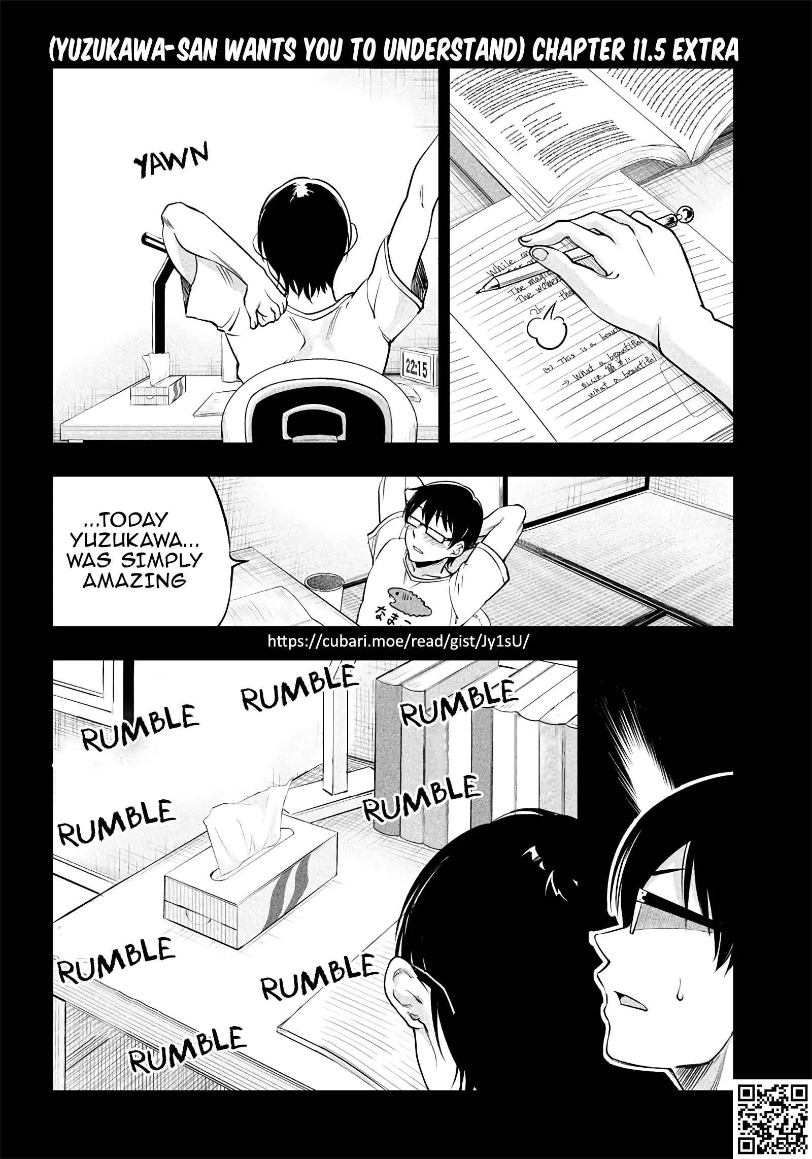 Yuzukawa-san Wants Him To Understand. Chapter 11.5 page 1 - 