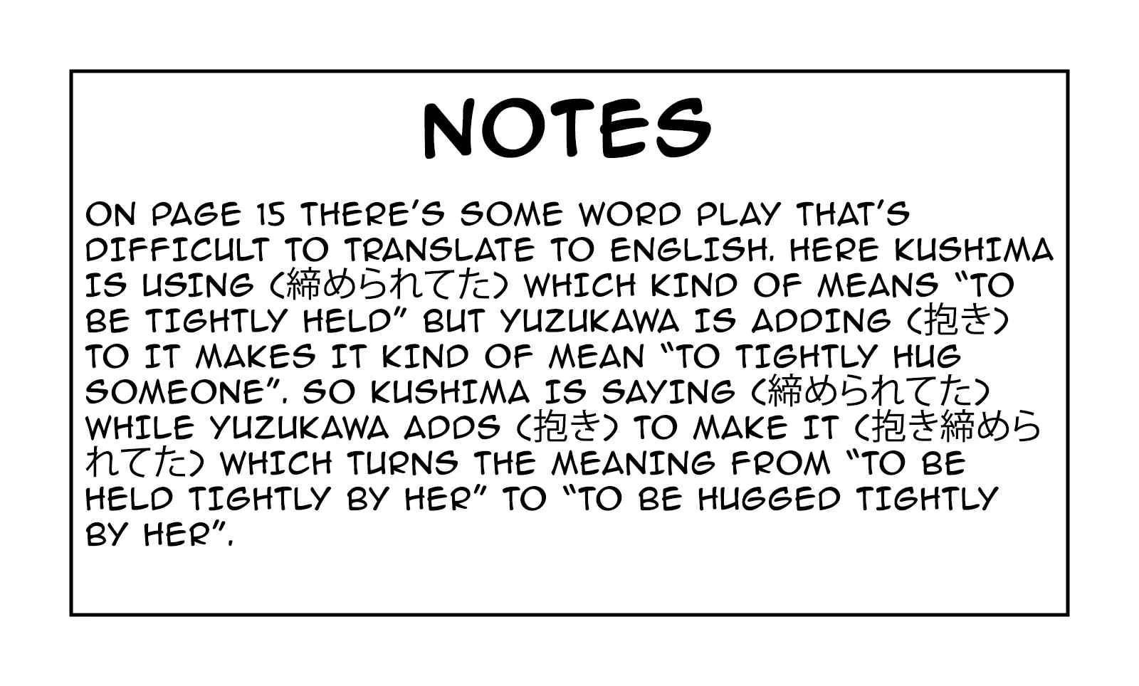 Yuzukawa-san Wants Him To Understand. Chapter 12 page 20 - 