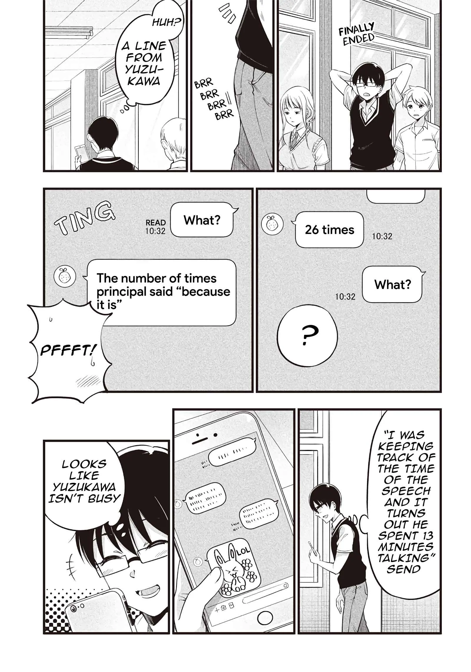 Yuzukawa-san Wants Him To Understand. Chapter 12 page 3 - 