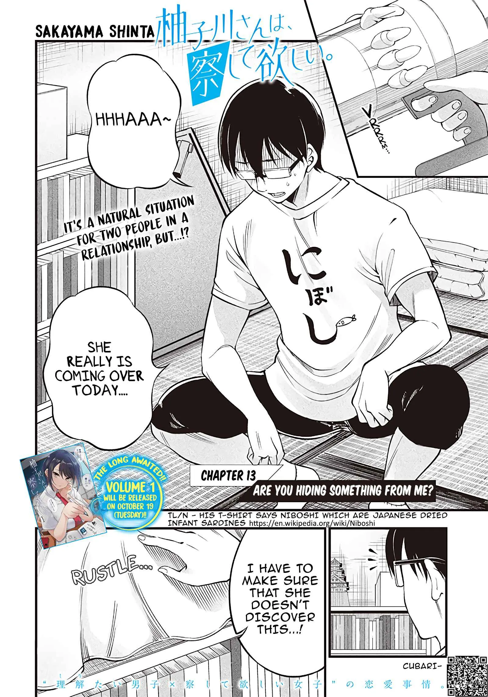Yuzukawa-san Wants Him To Understand. Chapter 13 page 2 - 