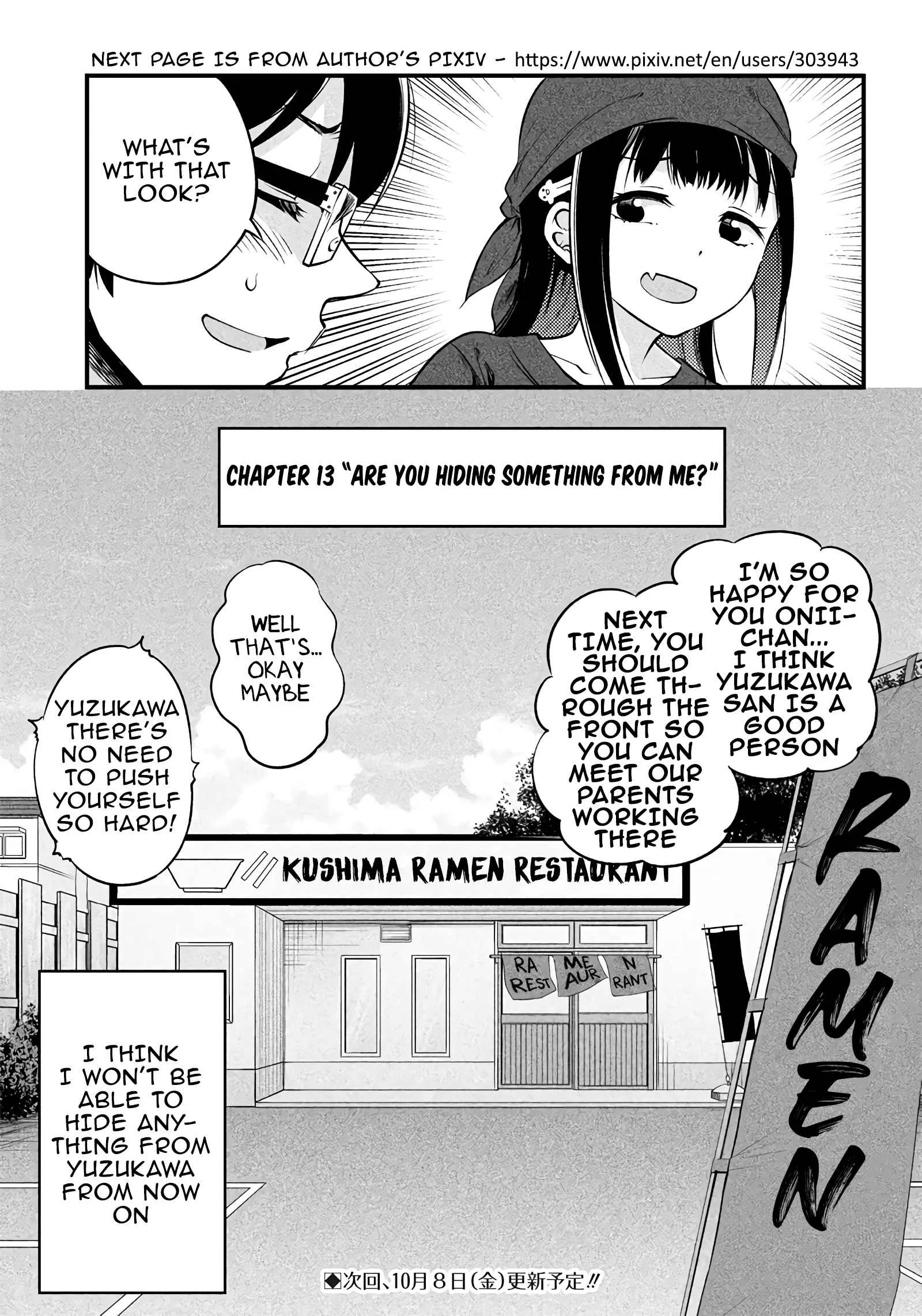 Yuzukawa-san Wants Him To Understand. Chapter 13 page 19 - 