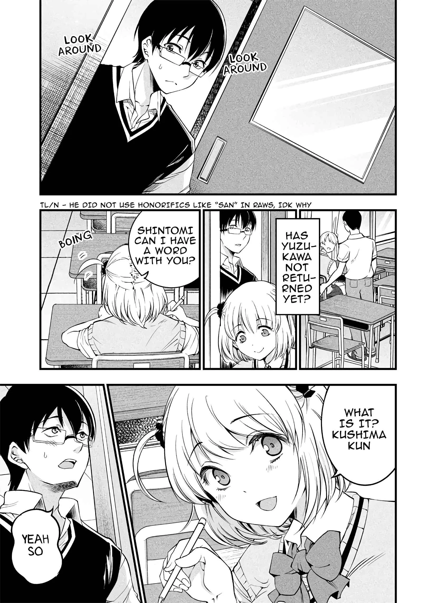 Yuzukawa-san Wants Him To Understand. Chapter 18 page 13 - 