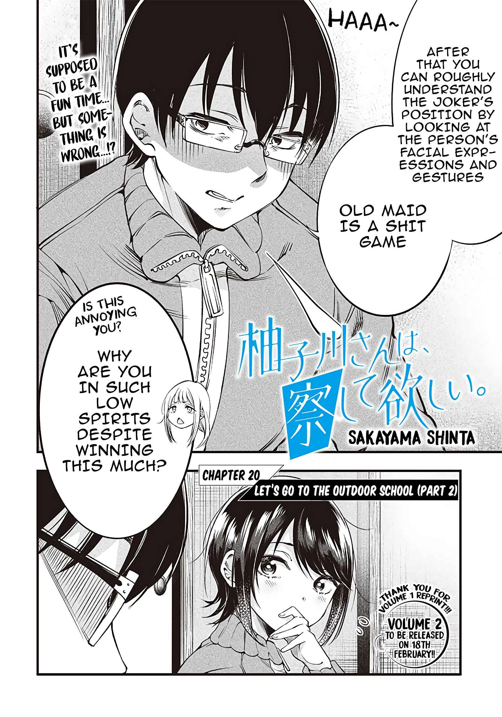 Yuzukawa-san Wants Him To Understand. Chapter 20 page 2 - 