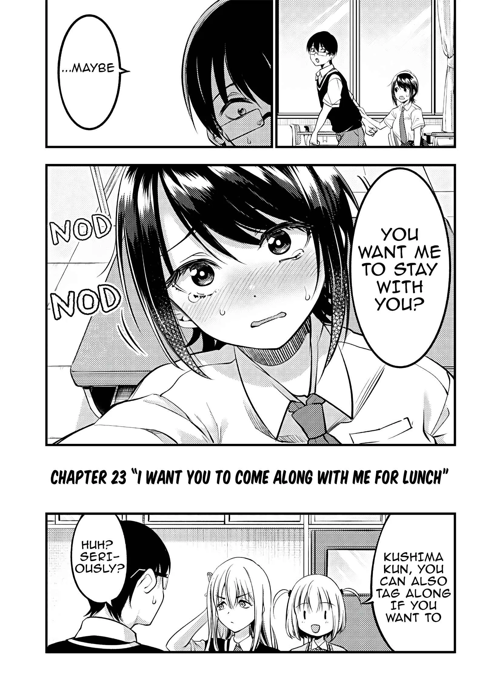 Yuzukawa-san Wants Him To Understand. Chapter 23 page 3 - 