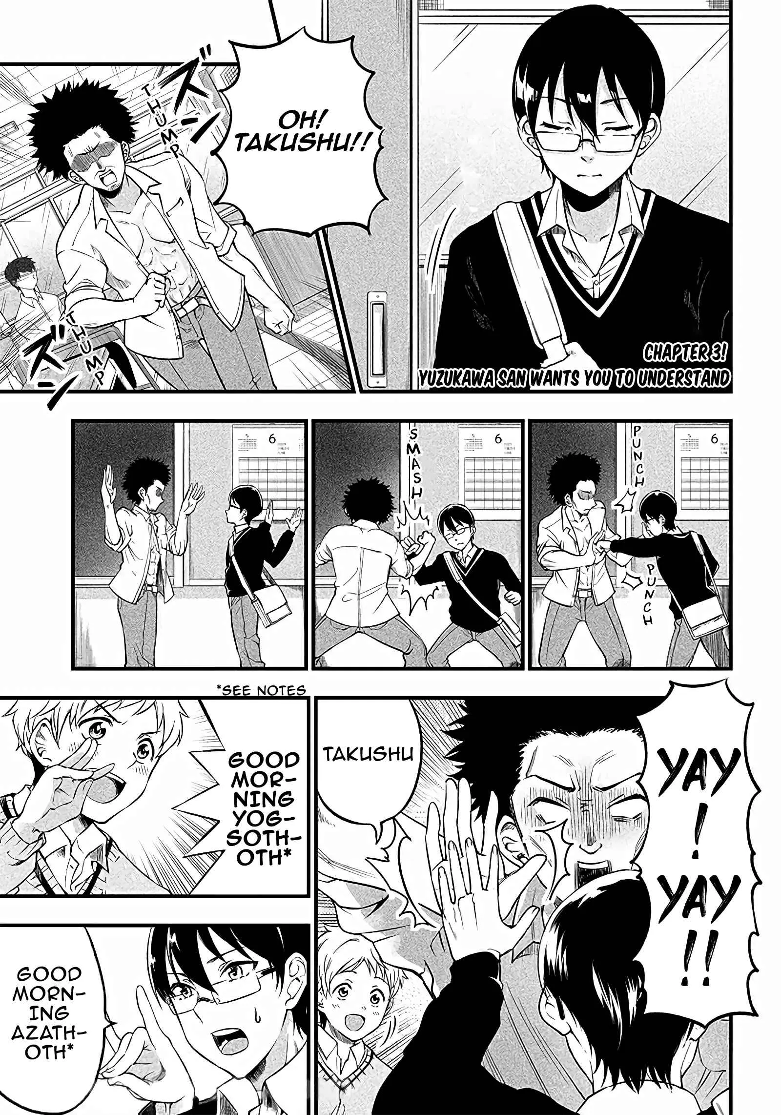 Yuzukawa-san Wants Him To Understand. Chapter 3 page 1 - 