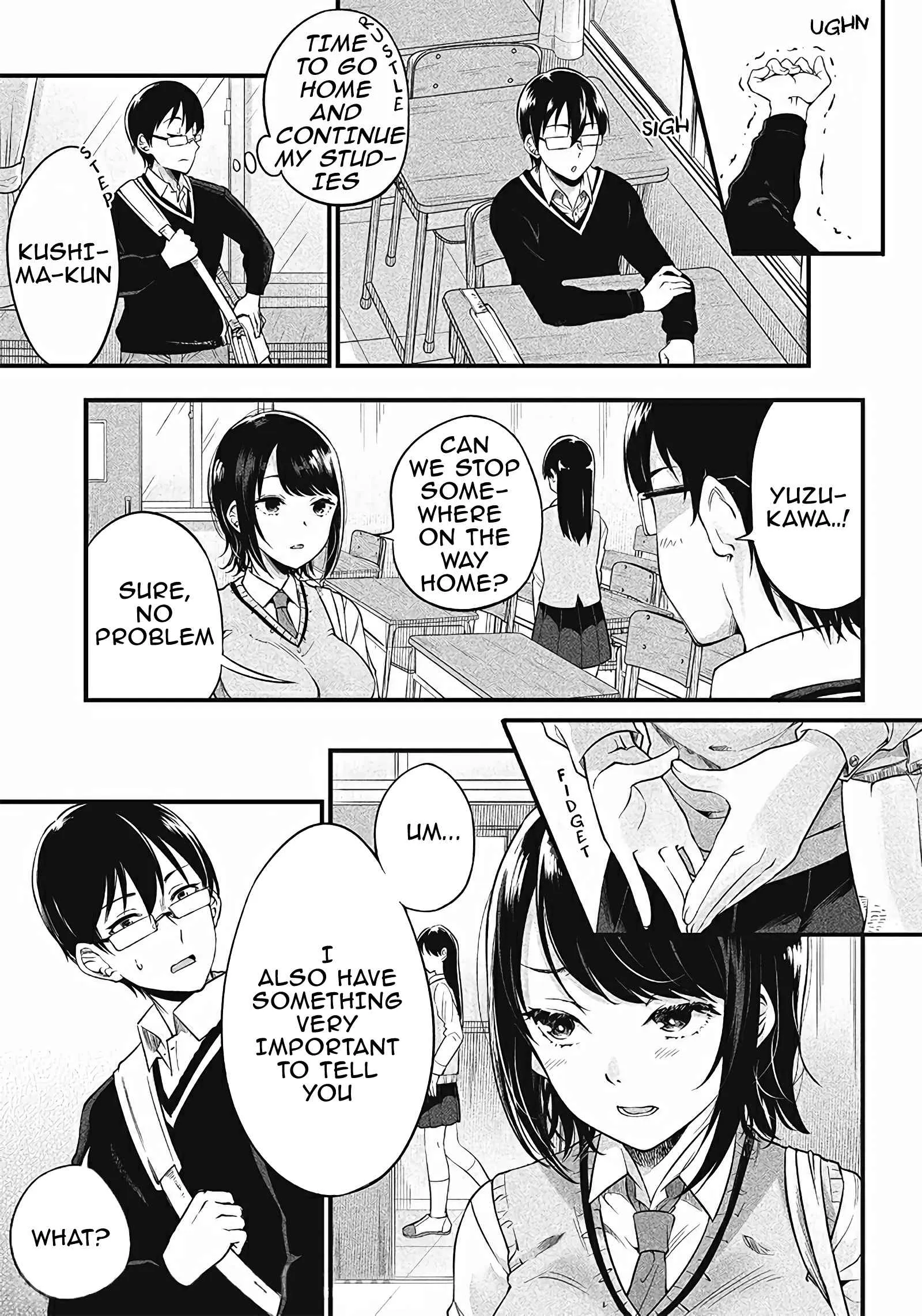 Yuzukawa-san Wants Him To Understand. Chapter 3 page 3 - 