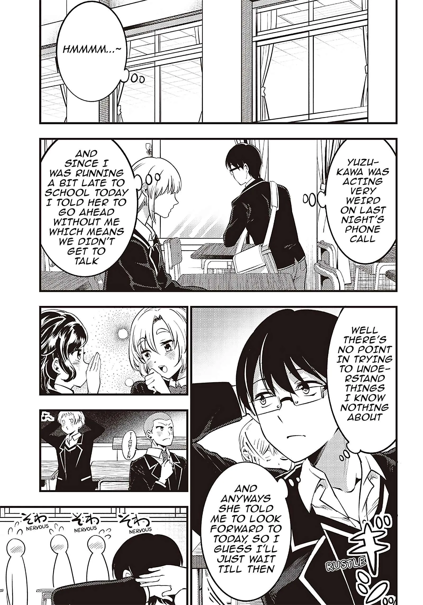 Yuzukawa-san Wants Him To Understand. Chapter 32 page 3 - 