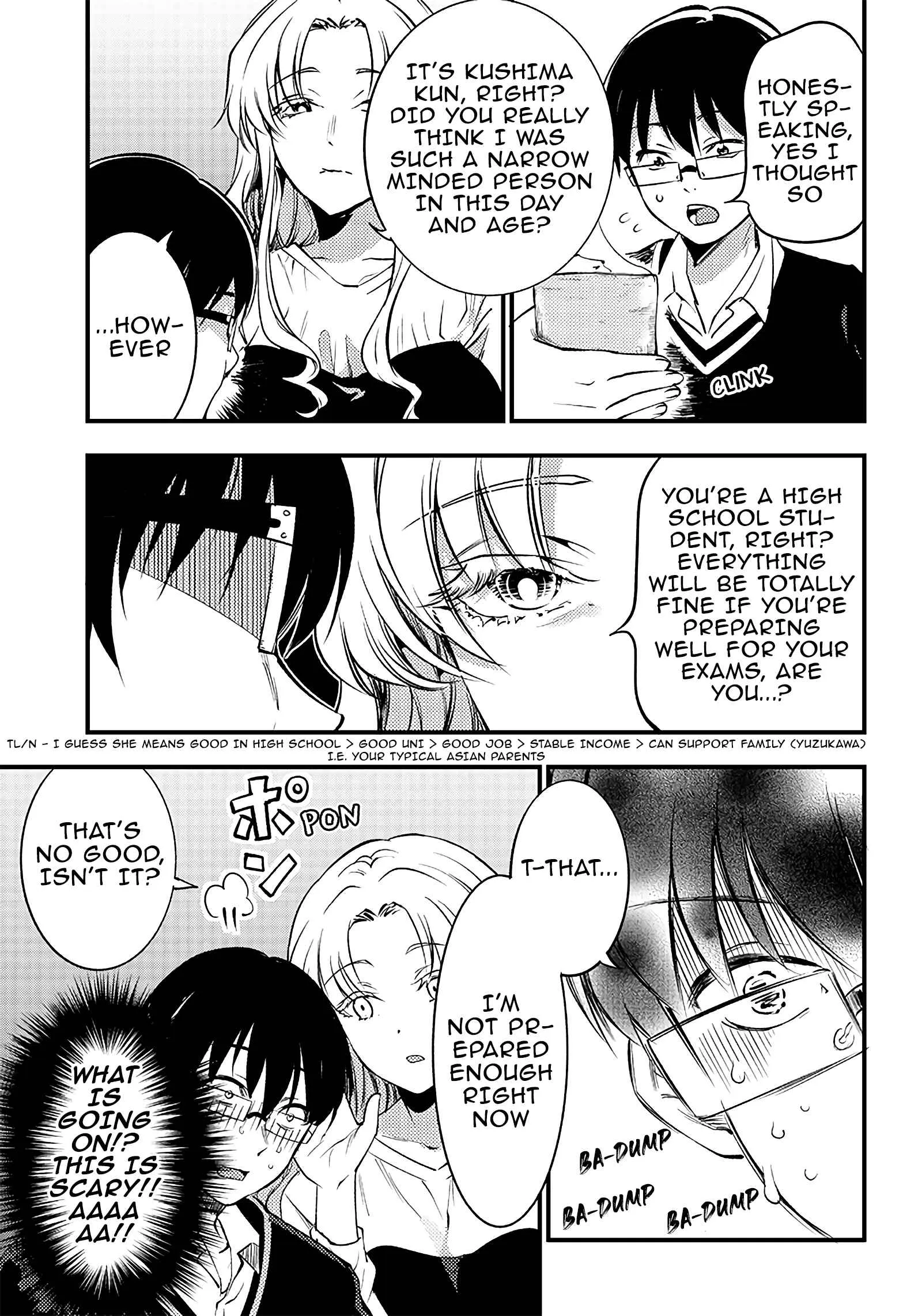 Yuzukawa-san Wants Him To Understand. Chapter 33 page 7 - 