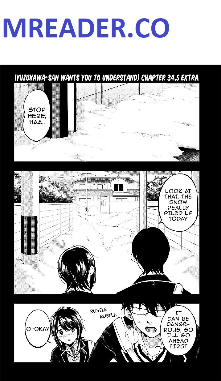 Yuzukawa-san Wants Him To Understand. Chapter 34.5 page 1 - 