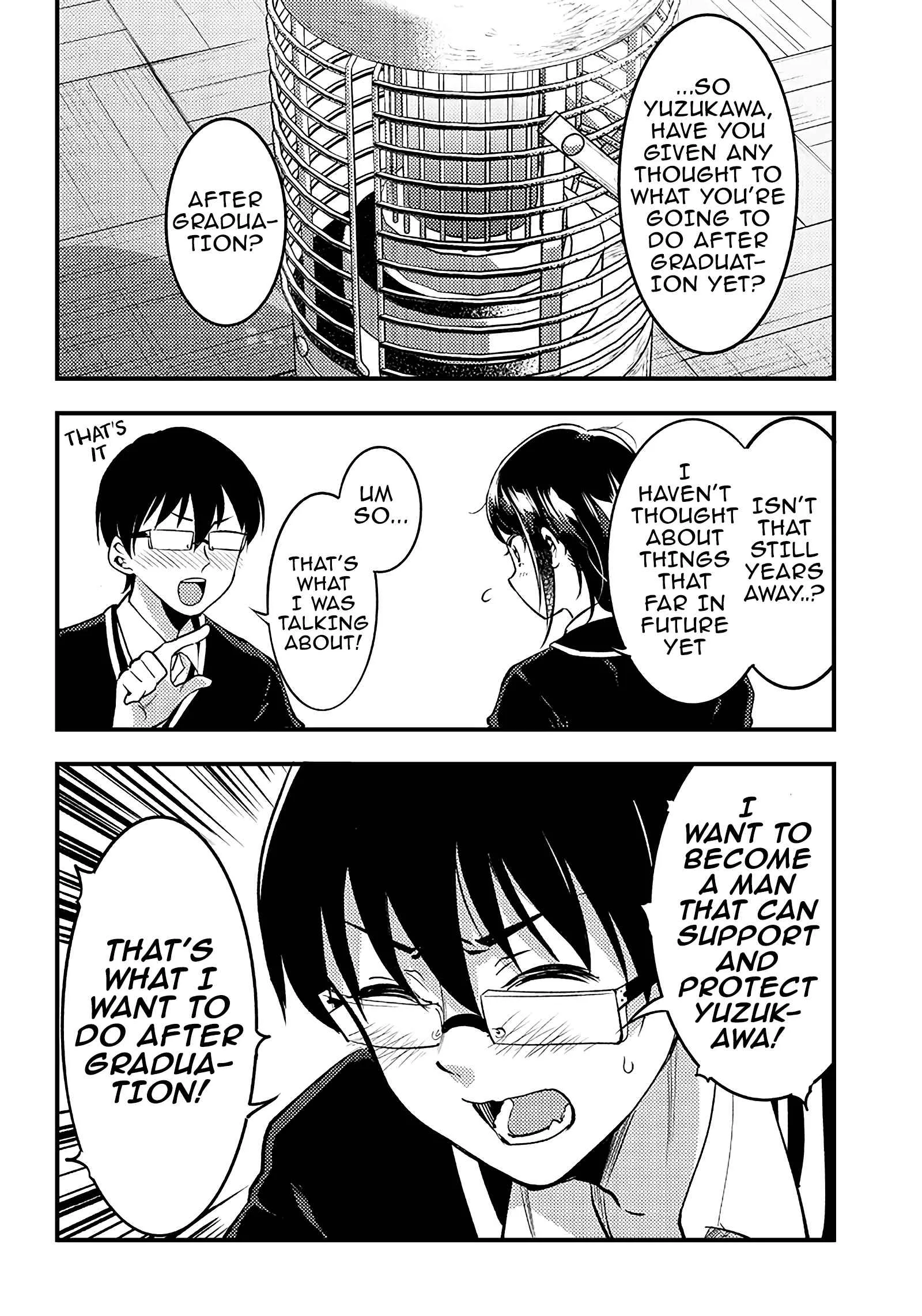 Yuzukawa-san Wants Him To Understand. Chapter 34 page 14 - 