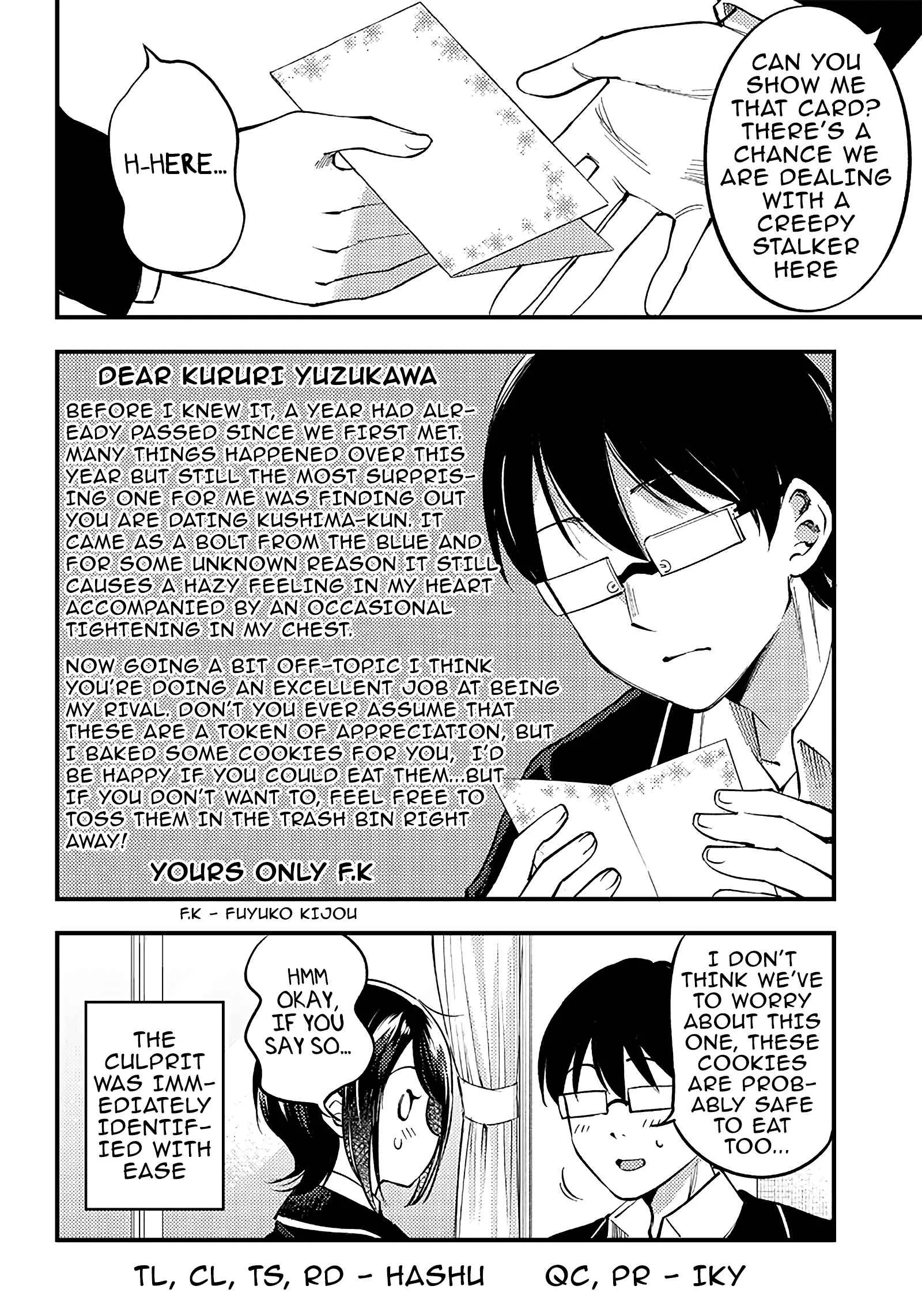 Yuzukawa-san Wants Him To Understand. Chapter 35 page 16 - 