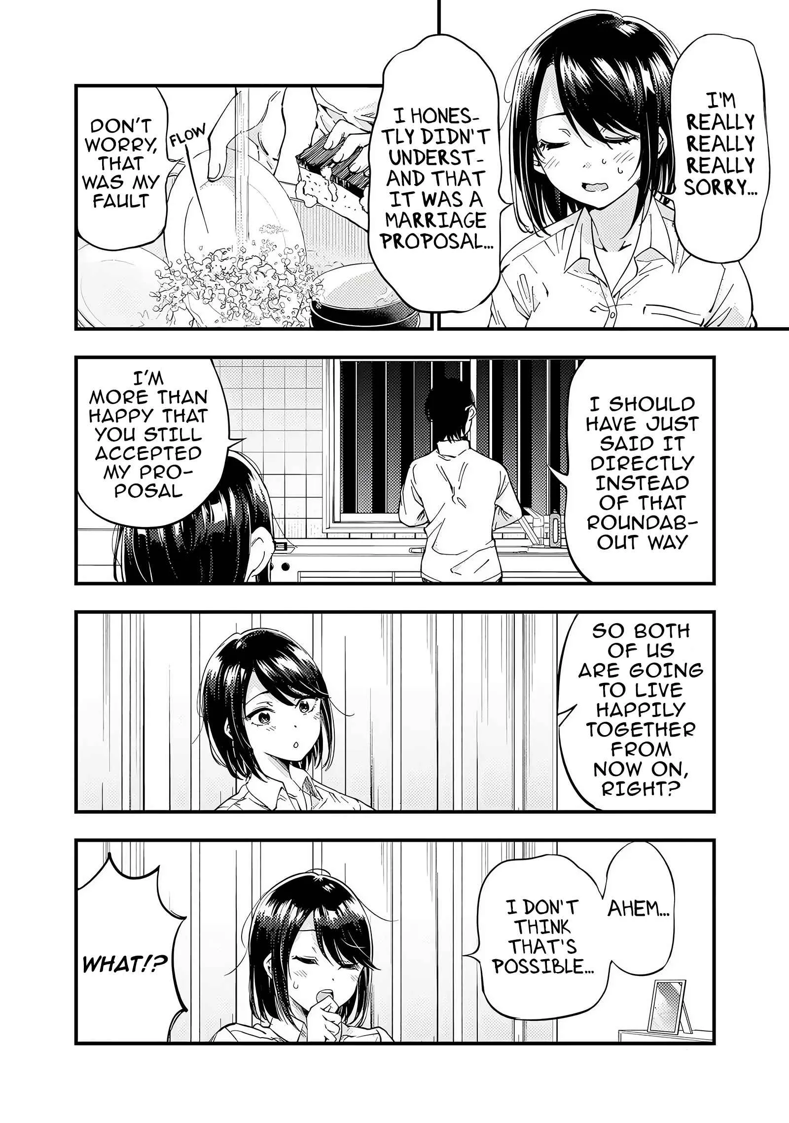 Yuzukawa-san Wants Him To Understand. Chapter 38 page 14 - 