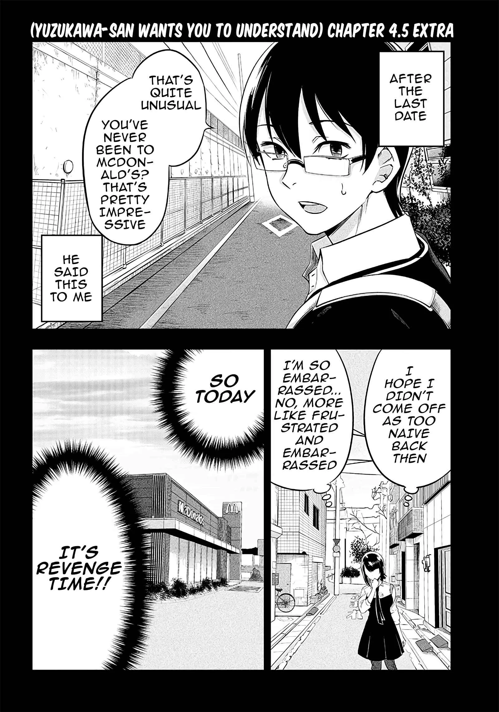 Yuzukawa-san Wants Him To Understand. Chapter 4.5 page 1 - 