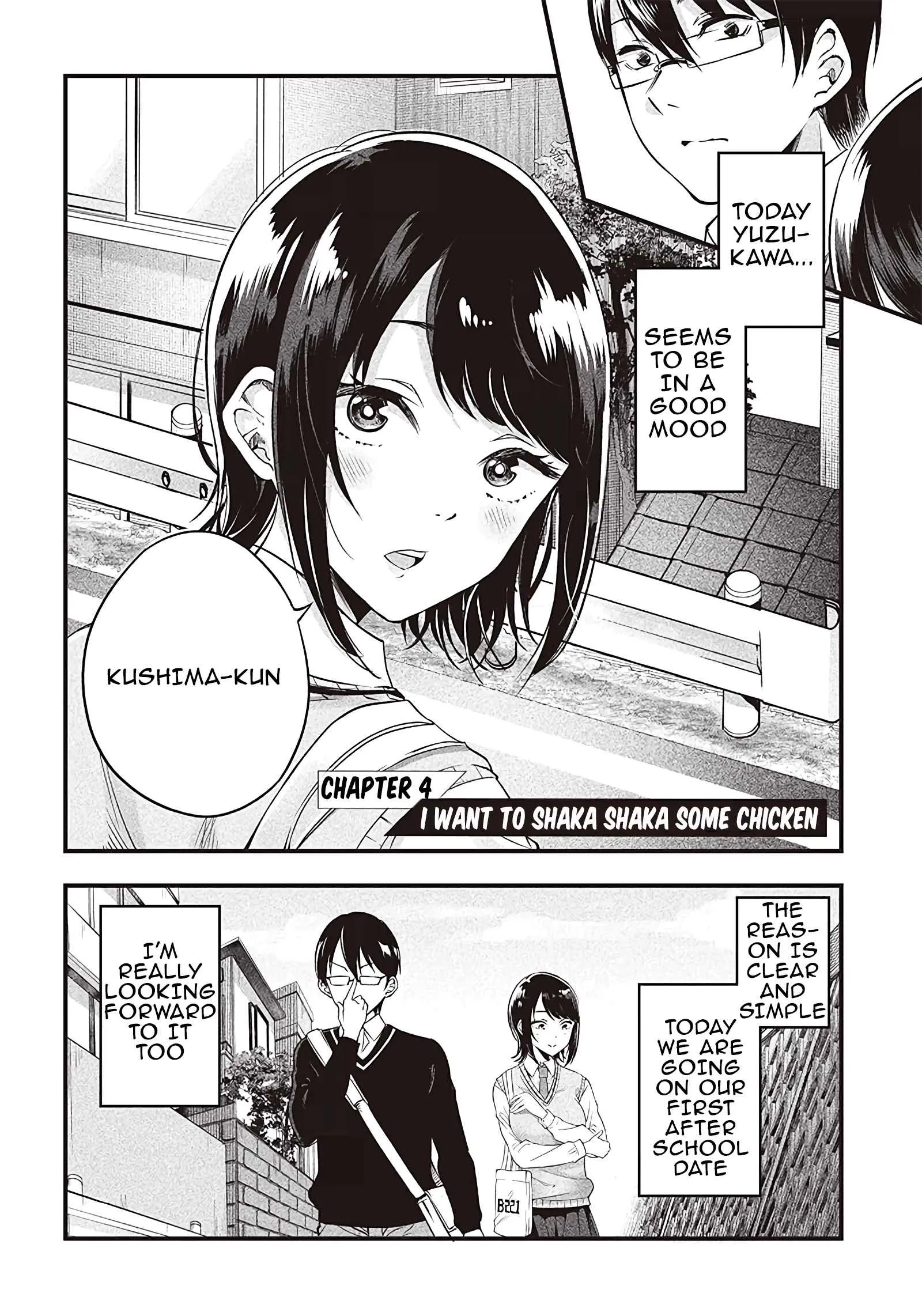 Yuzukawa-san Wants Him To Understand. Chapter 4 page 3 - 