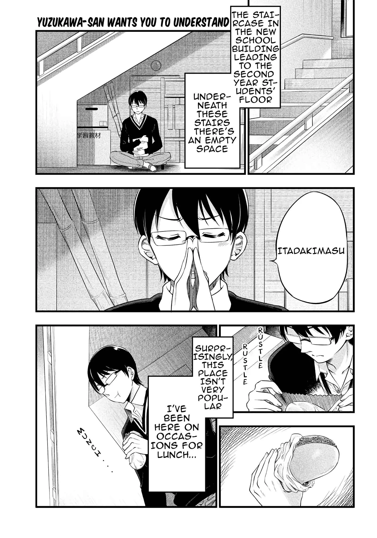 Yuzukawa-san Wants Him To Understand. Chapter 5 page 1 - 