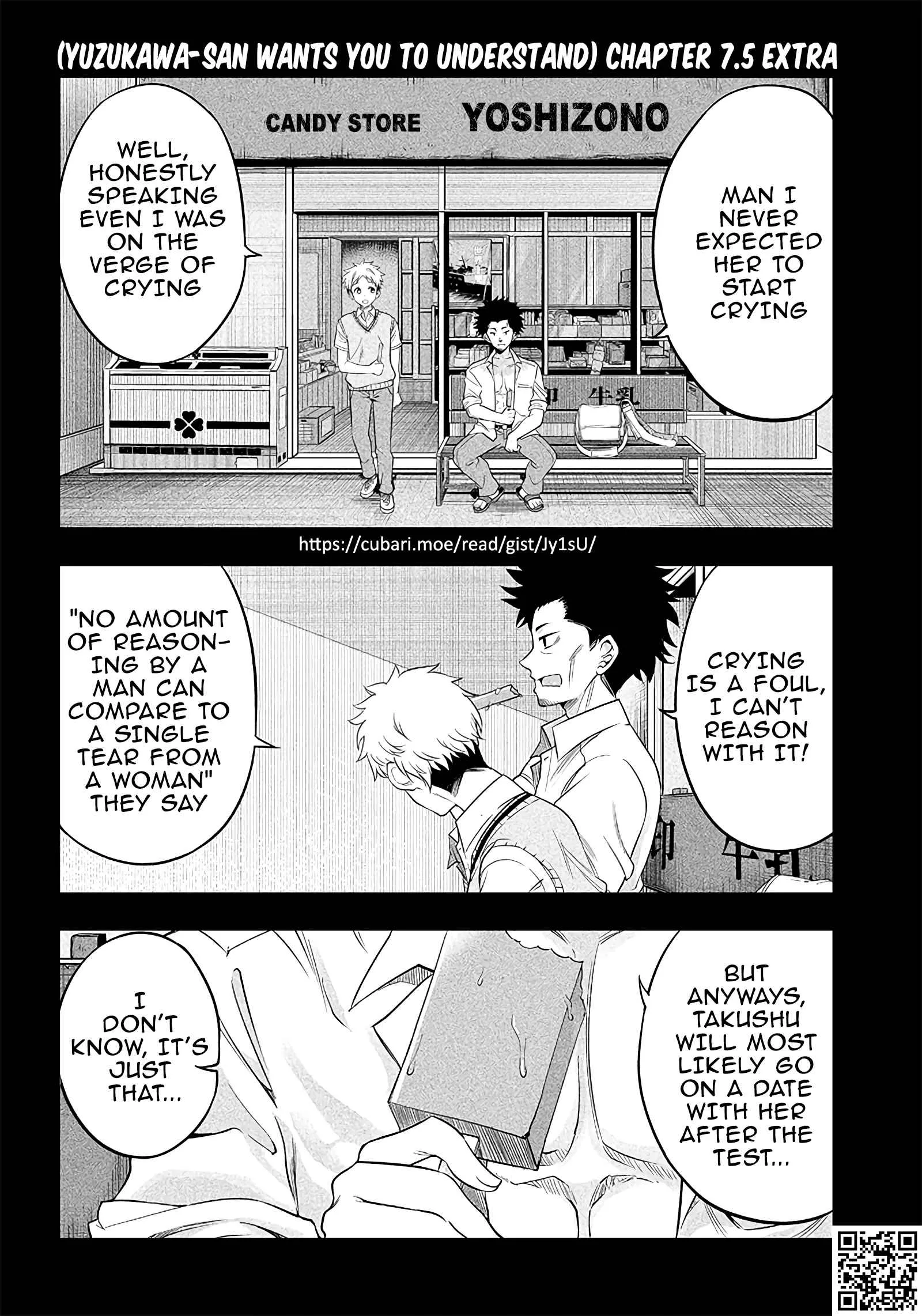 Yuzukawa-san Wants Him To Understand. Chapter 7.5 page 1 - 