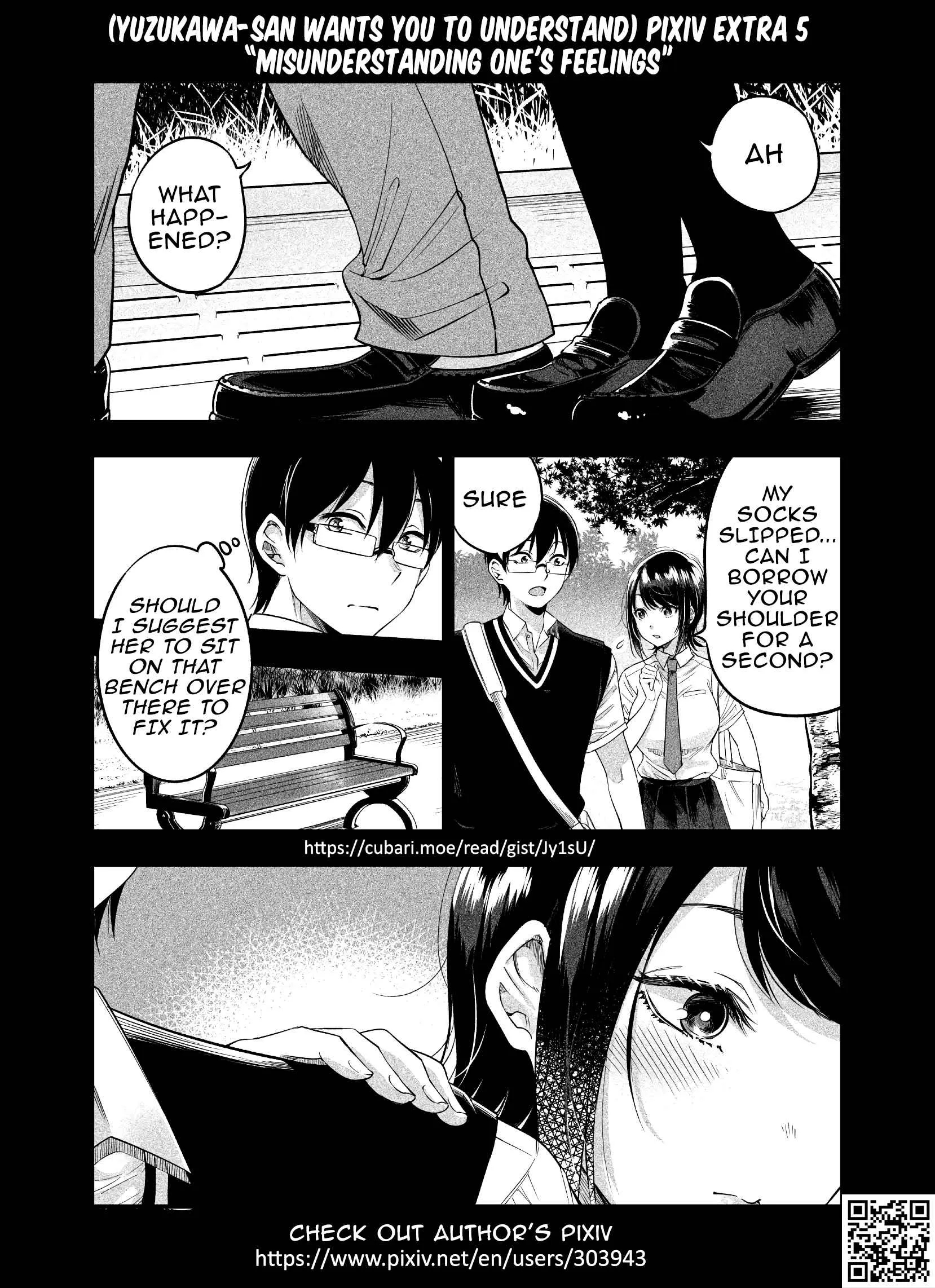 Yuzukawa-san Wants Him To Understand. Chapter 7.6 page 1 - 