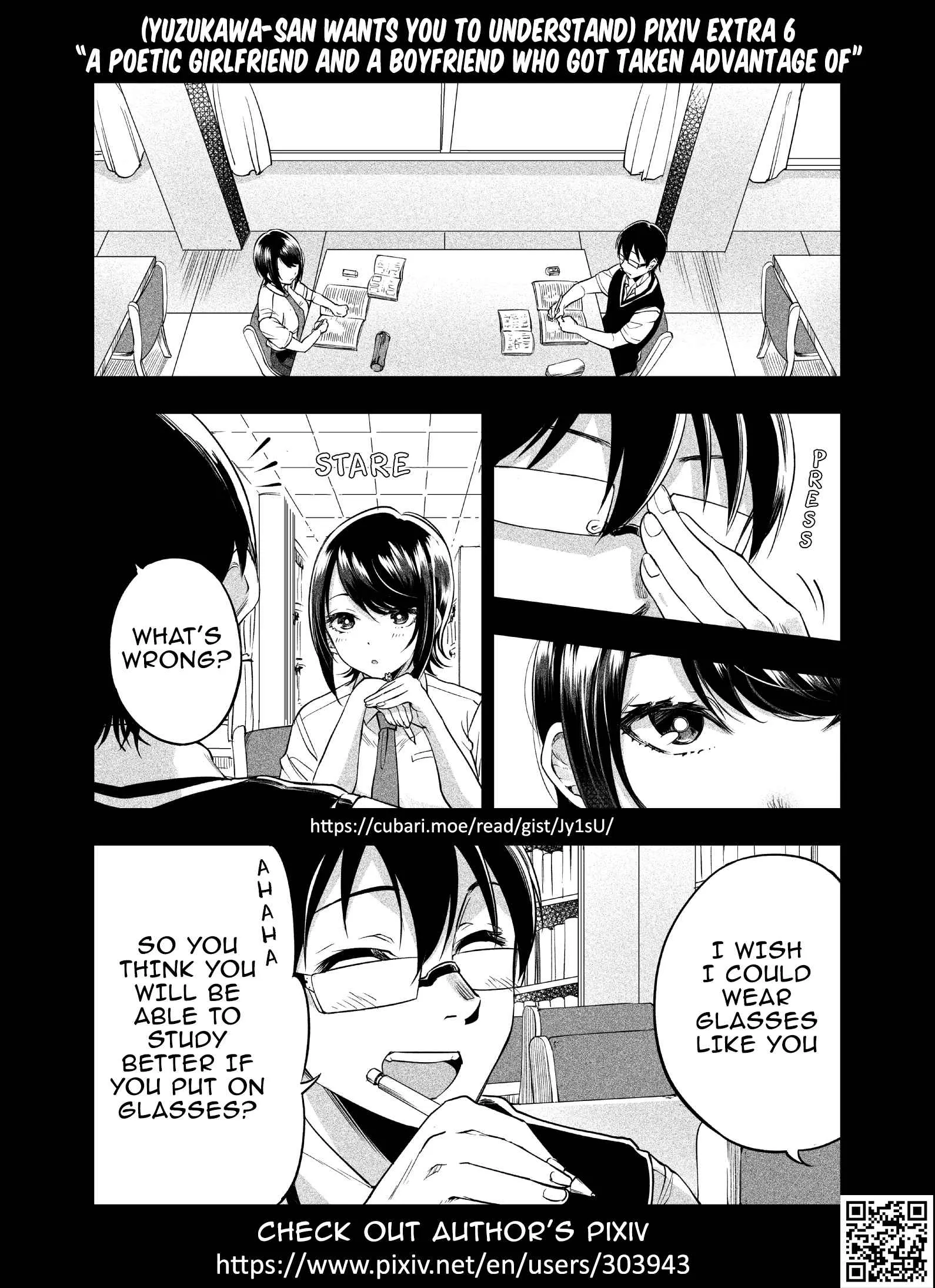 Yuzukawa-san Wants Him To Understand. Chapter 8.7 page 1 - 