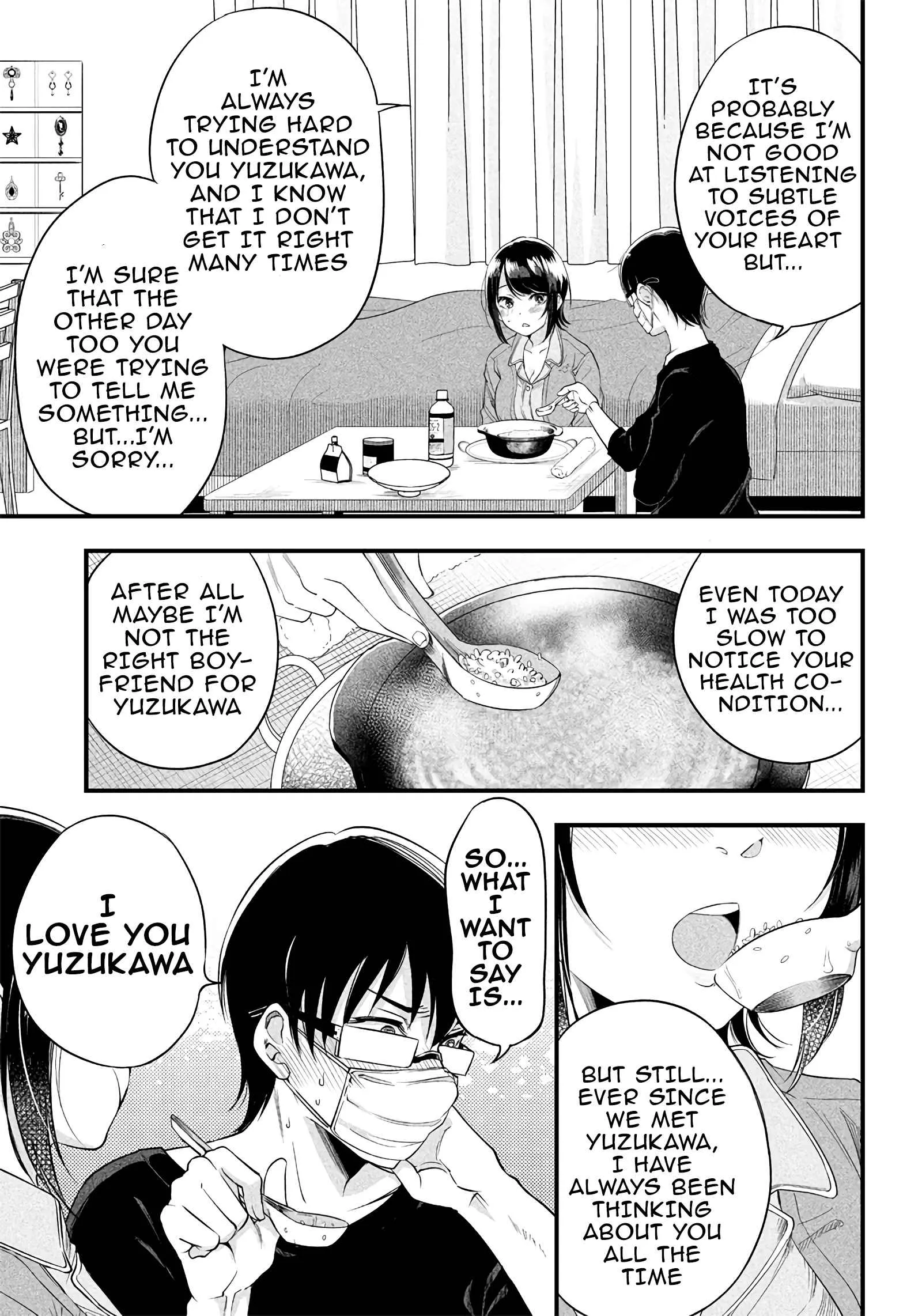 Yuzukawa-san Wants Him To Understand. Chapter 9 page 18 - 
