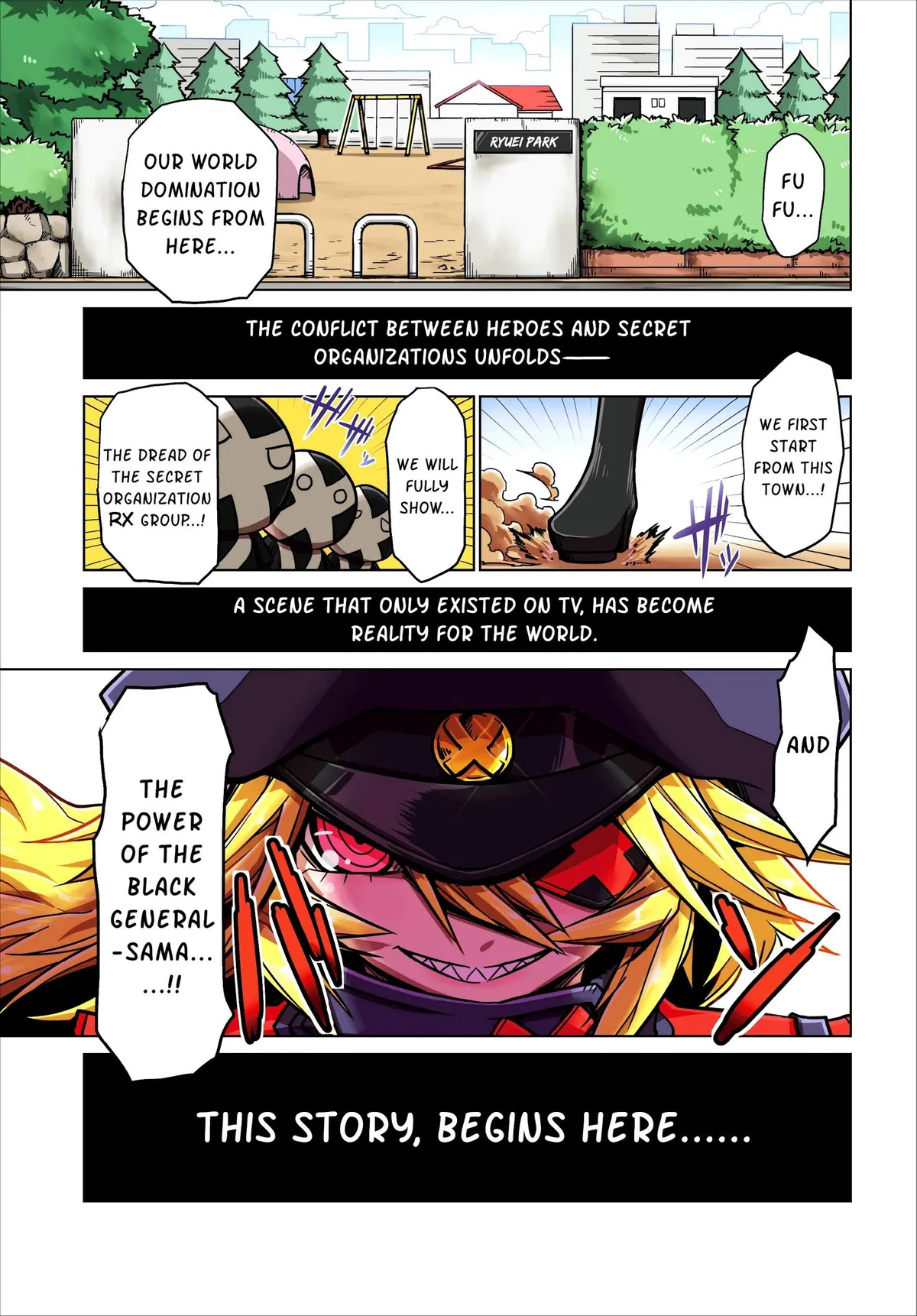 Zannen Jokanbu Black General-san Chapter 1 page 3 - 