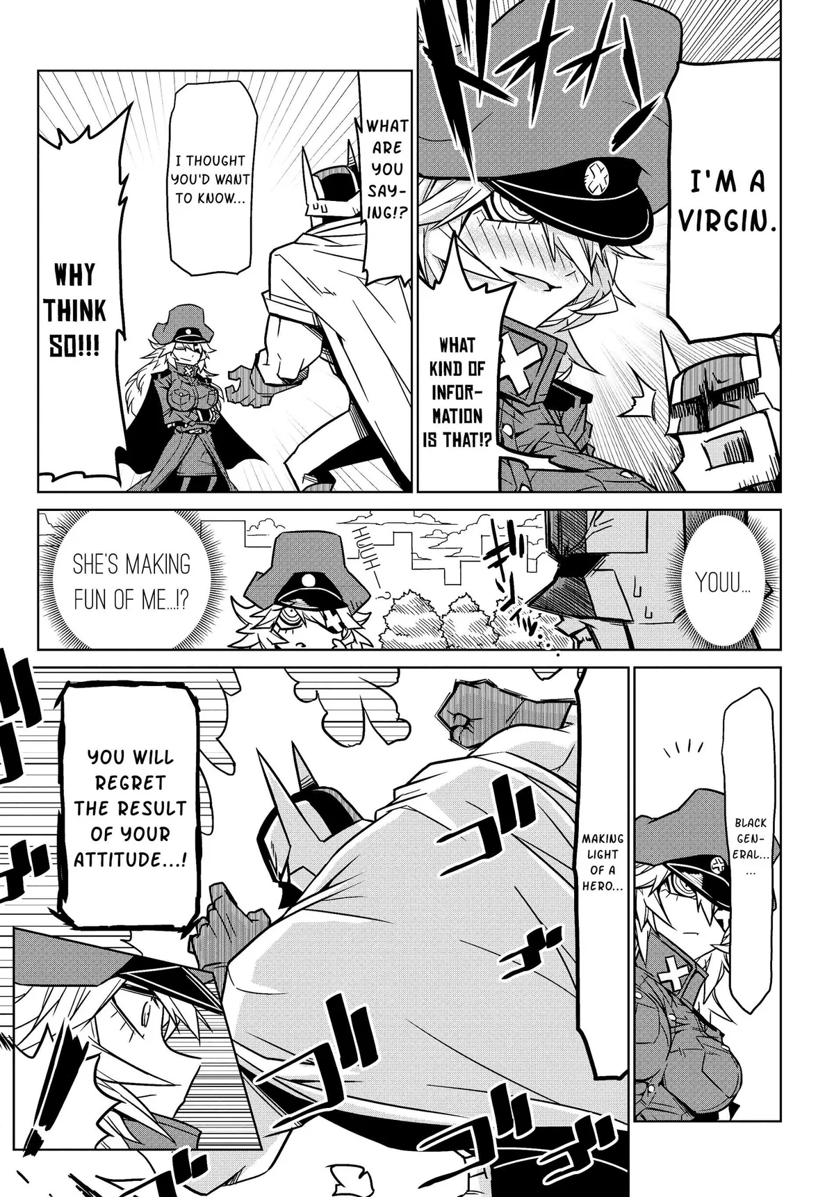 Zannen Jokanbu Black General-san Chapter 1 page 9 - 
