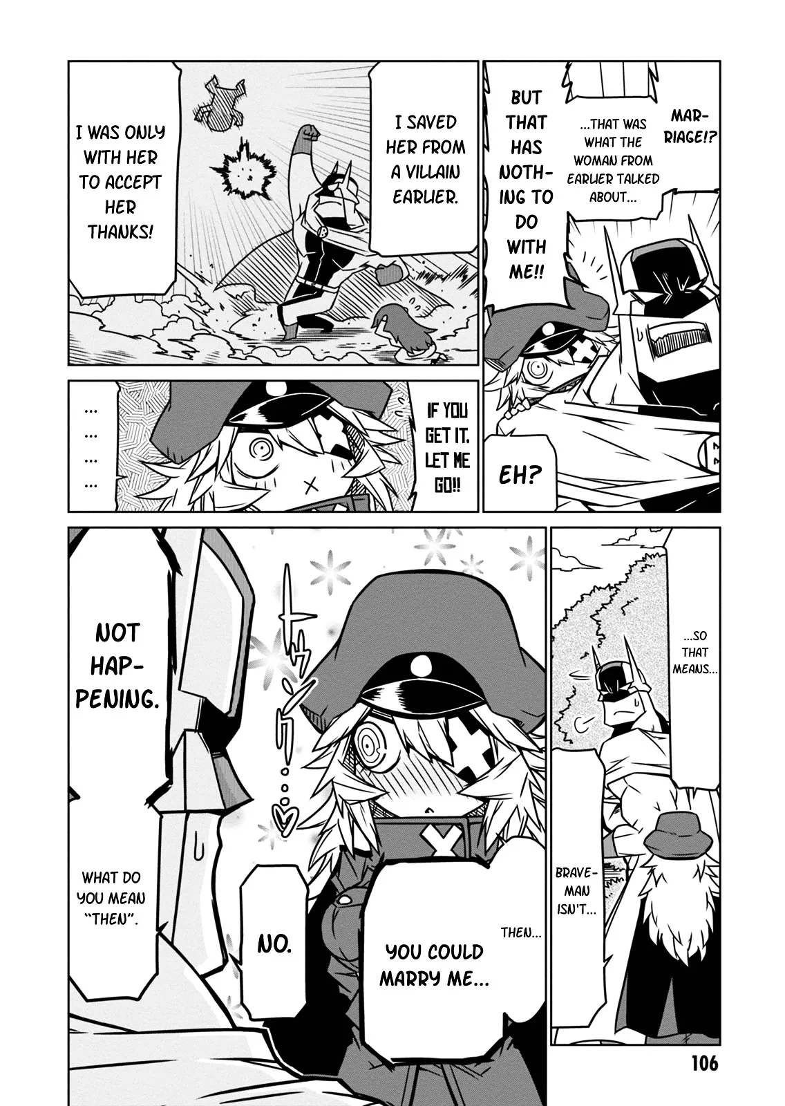Zannen Jokanbu Black General-san Chapter 11 page 8 - 