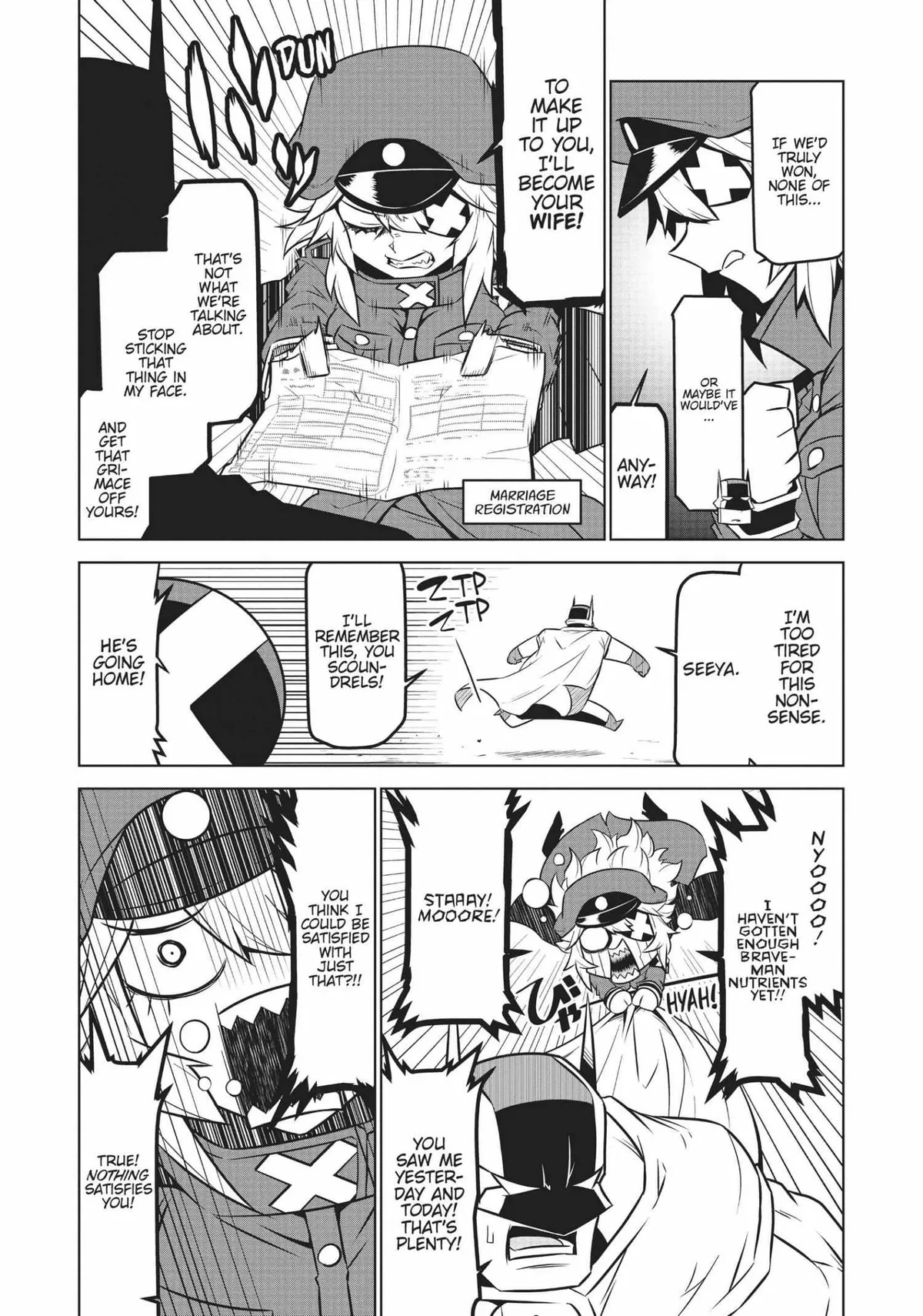 Zannen Jokanbu Black General-san Chapter 112 page 10 - 