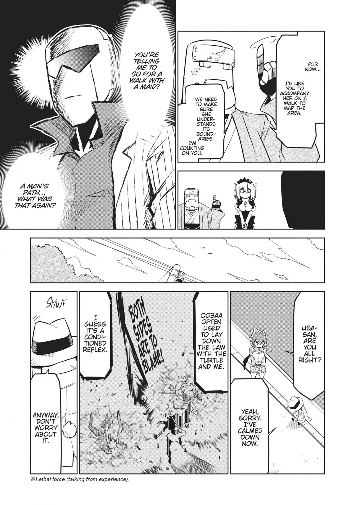 Zannen Jokanbu Black General-san Chapter 123 page 6 - 