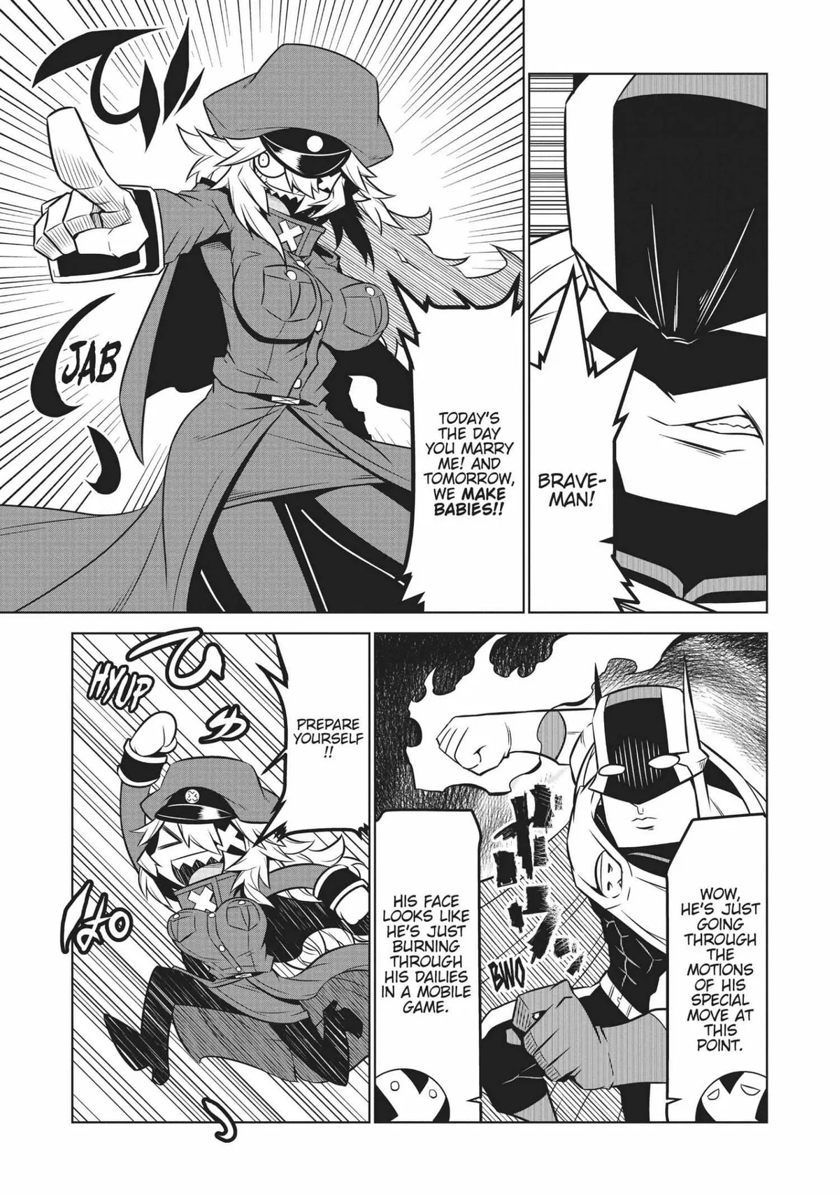 Zannen Jokanbu Black General-san Chapter 127 page 8 - 