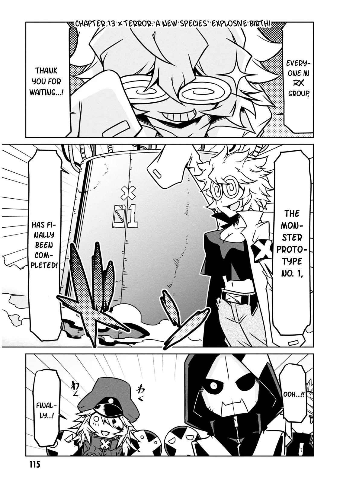 Zannen Jokanbu Black General-san Chapter 13 page 1 - 