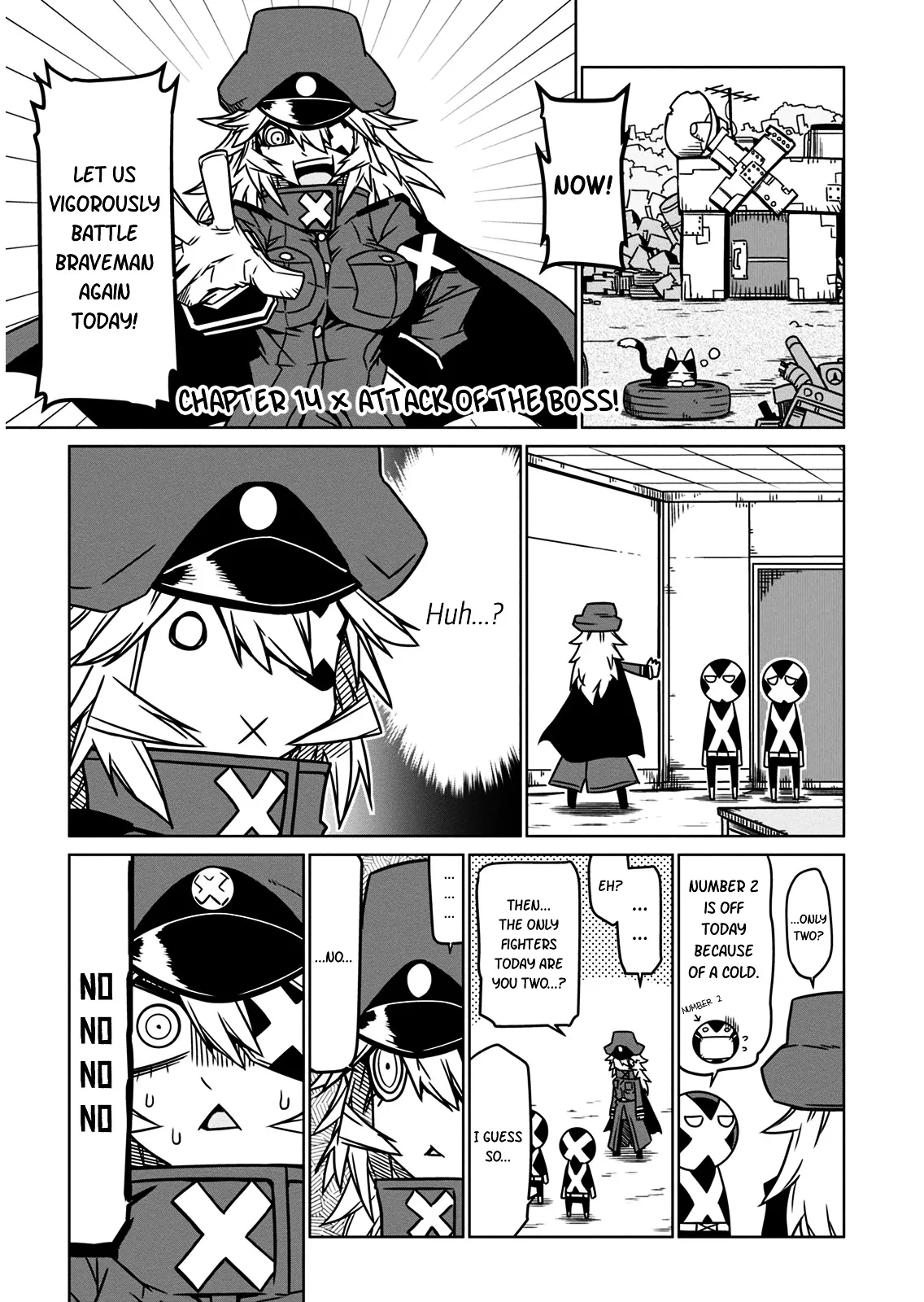 Zannen Jokanbu Black General-san Chapter 14 page 1 - 