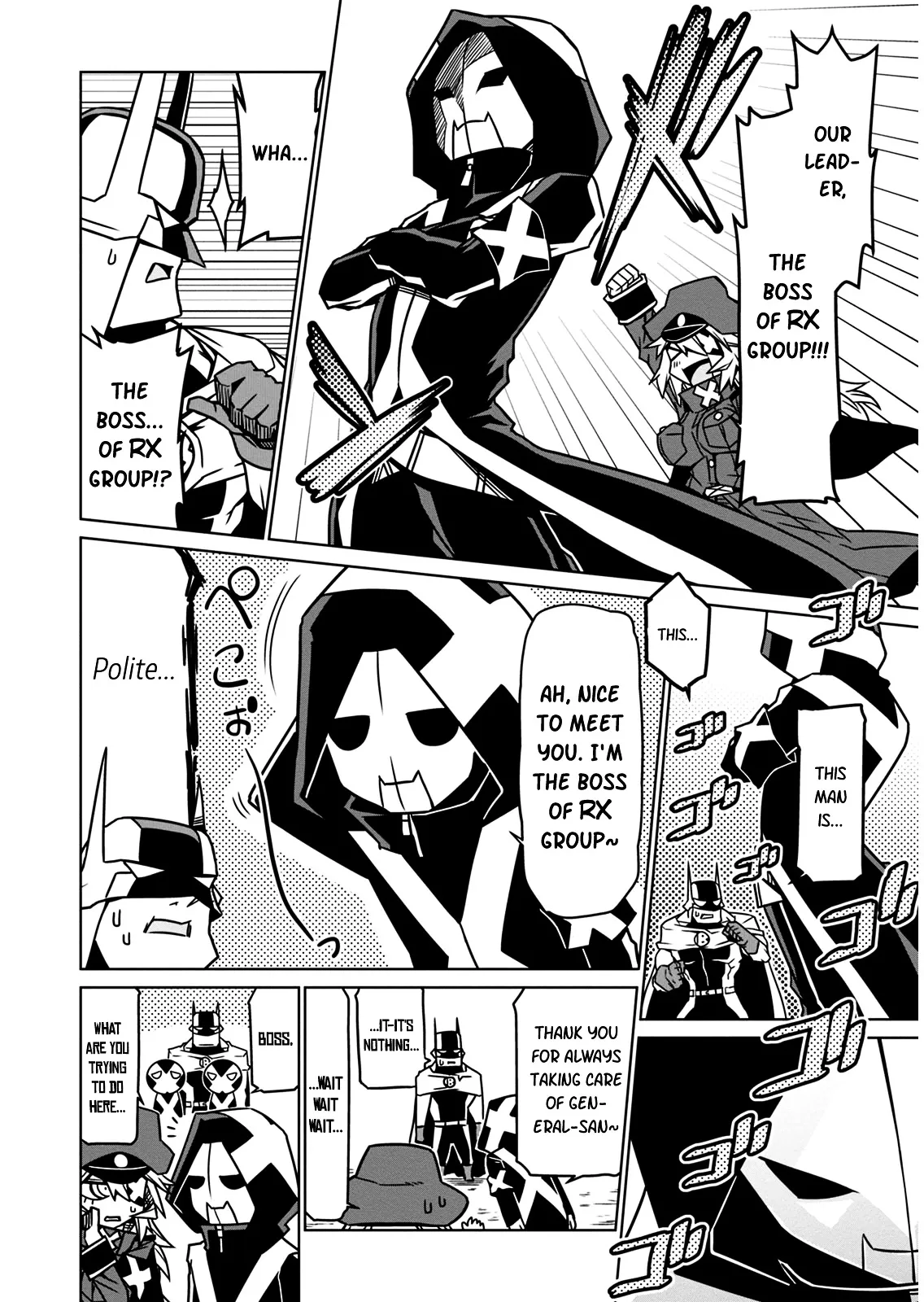 Zannen Jokanbu Black General-san Chapter 14 page 4 - 