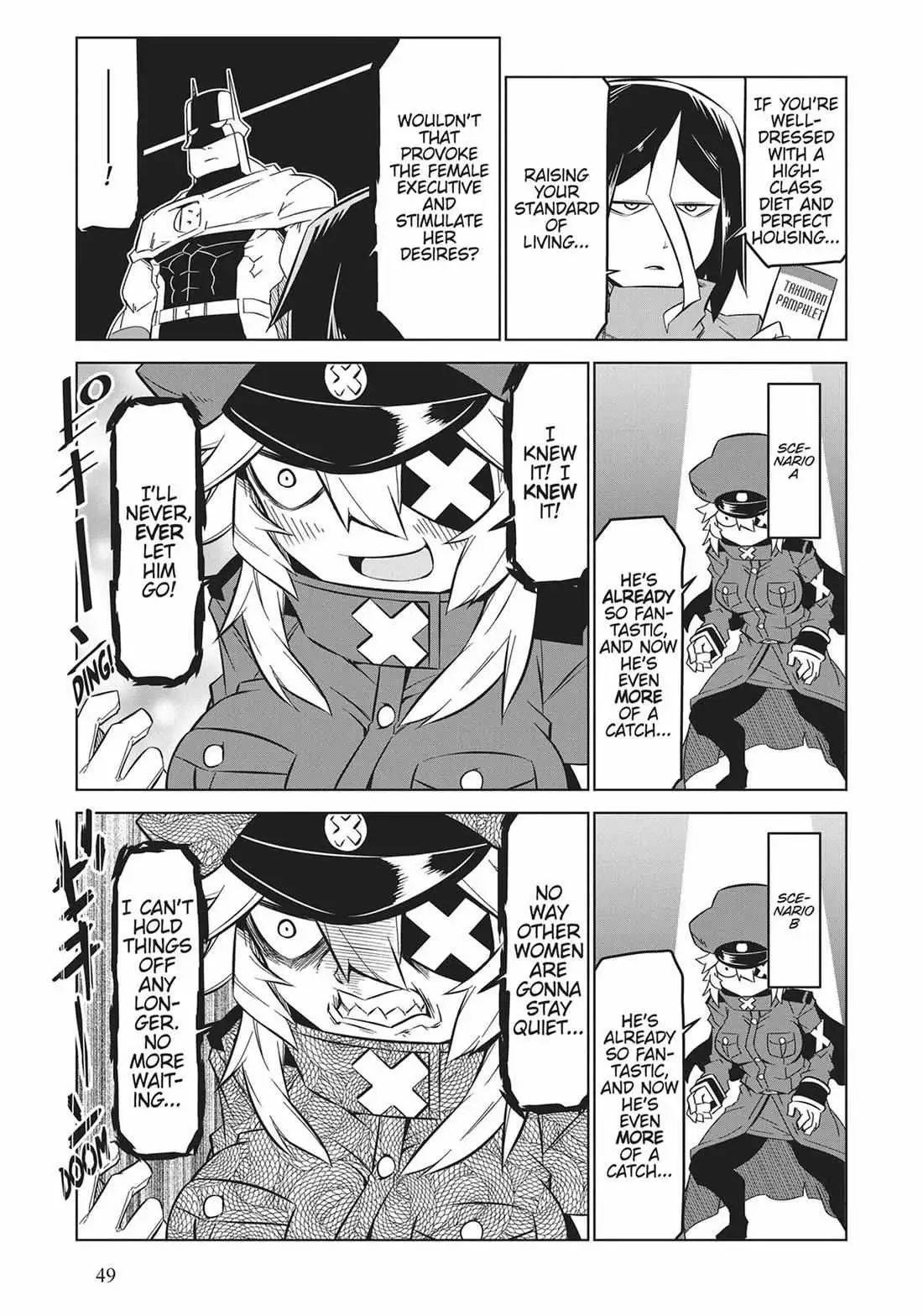 Zannen Jokanbu Black General-san Chapter 161 page 13 - 