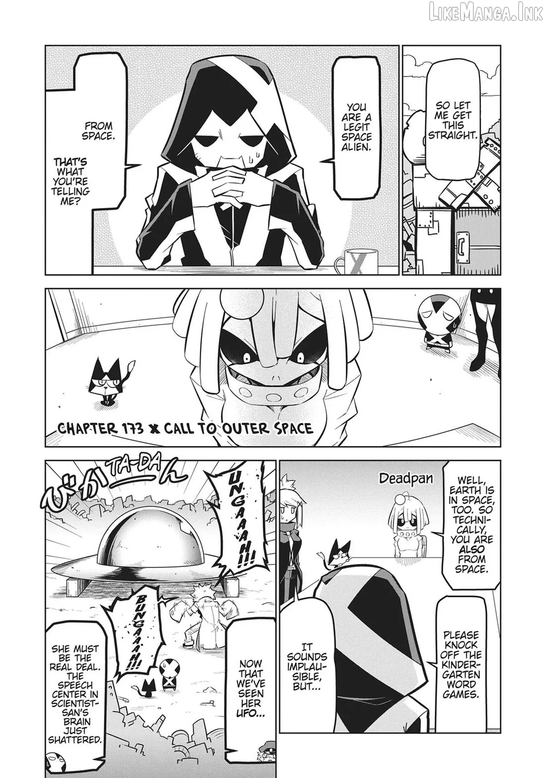 Zannen Jokanbu Black General-san Chapter 173 page 1 - 