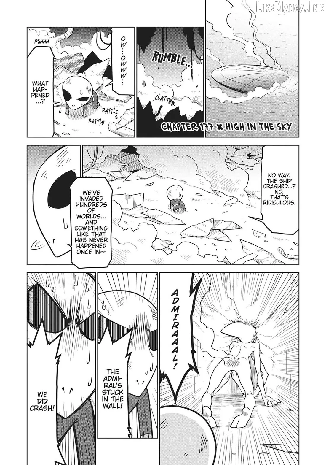Zannen Jokanbu Black General-san Chapter 177 page 1 - 