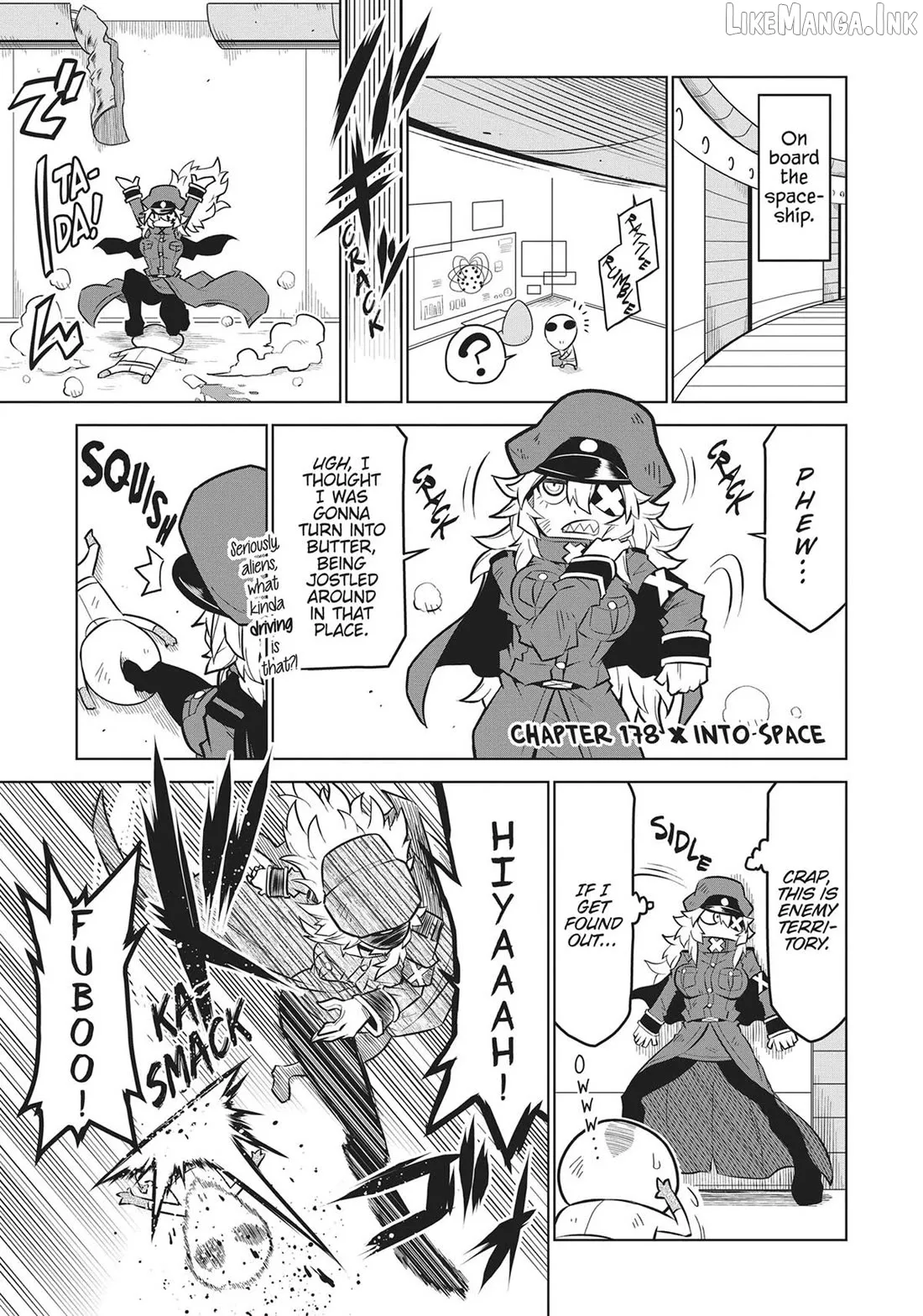 Zannen Jokanbu Black General-san Chapter 178 page 1 - 