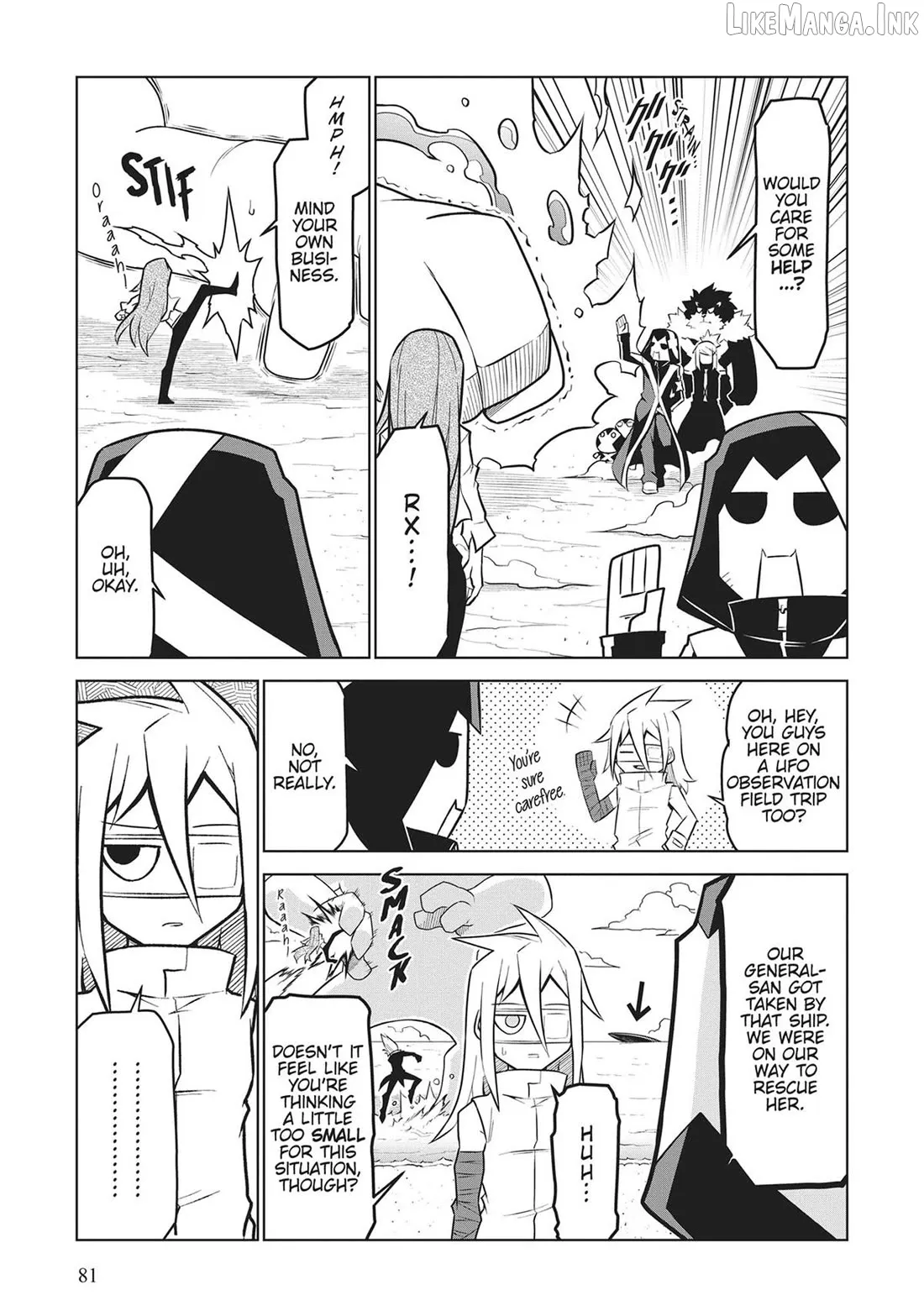 Zannen Jokanbu Black General-san Chapter 179 page 7 - 