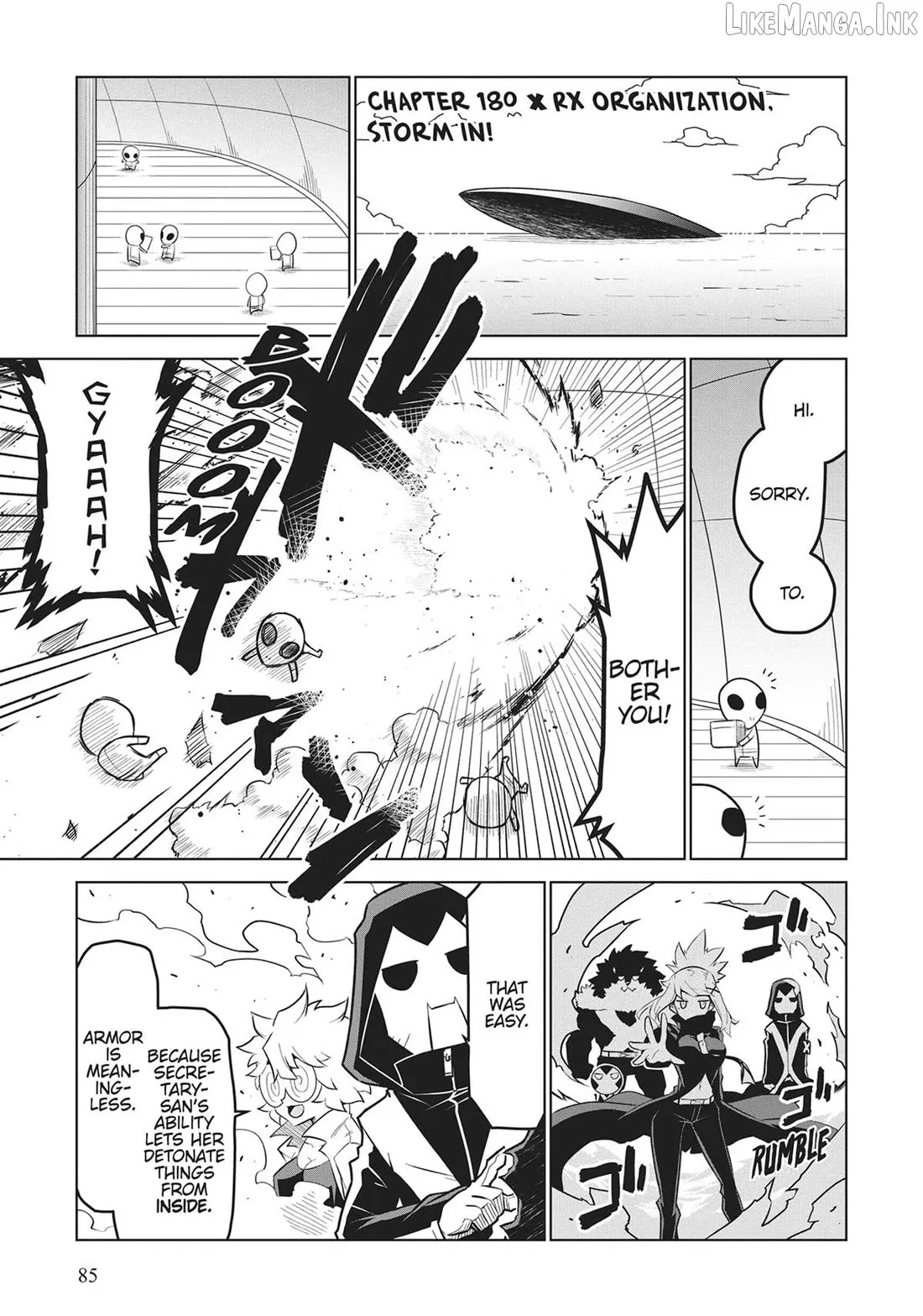 Zannen Jokanbu Black General-san Chapter 180 page 1 - 