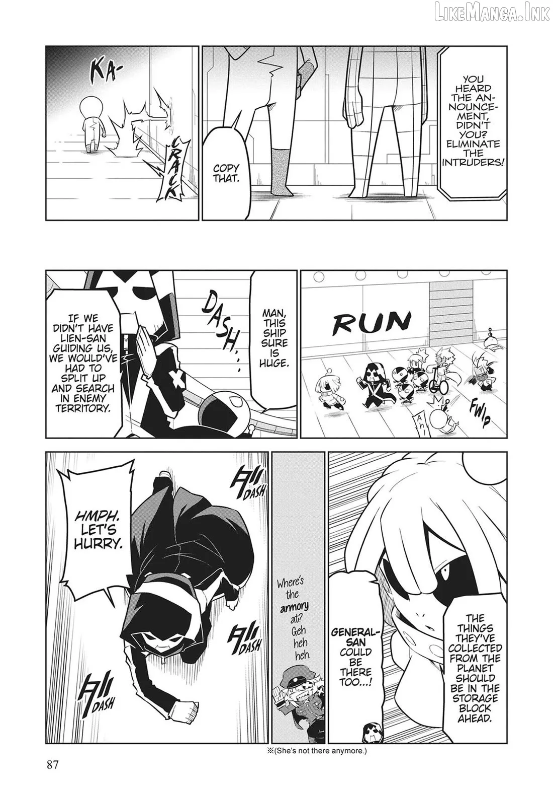 Zannen Jokanbu Black General-san Chapter 180 page 3 - 