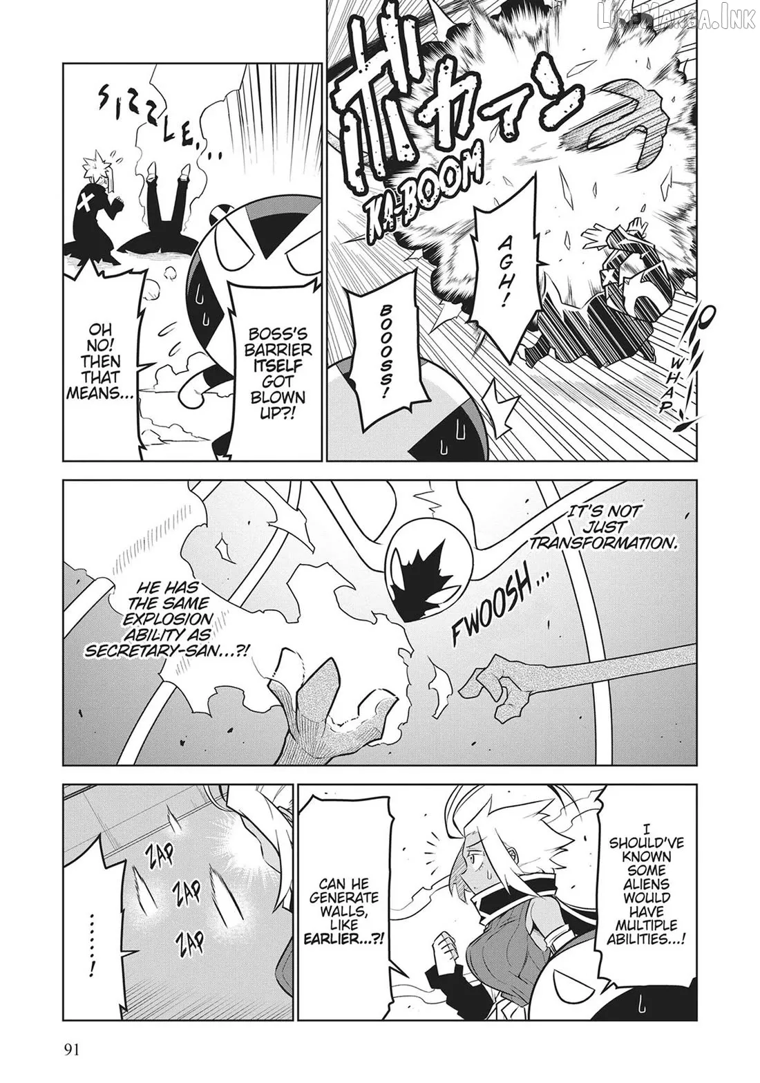 Zannen Jokanbu Black General-san Chapter 180 page 7 - 