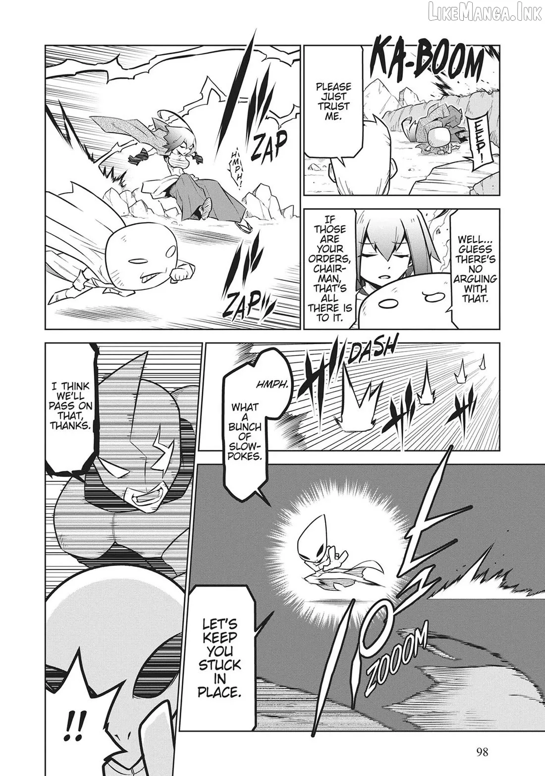 Zannen Jokanbu Black General-san Chapter 181 page 4 - 