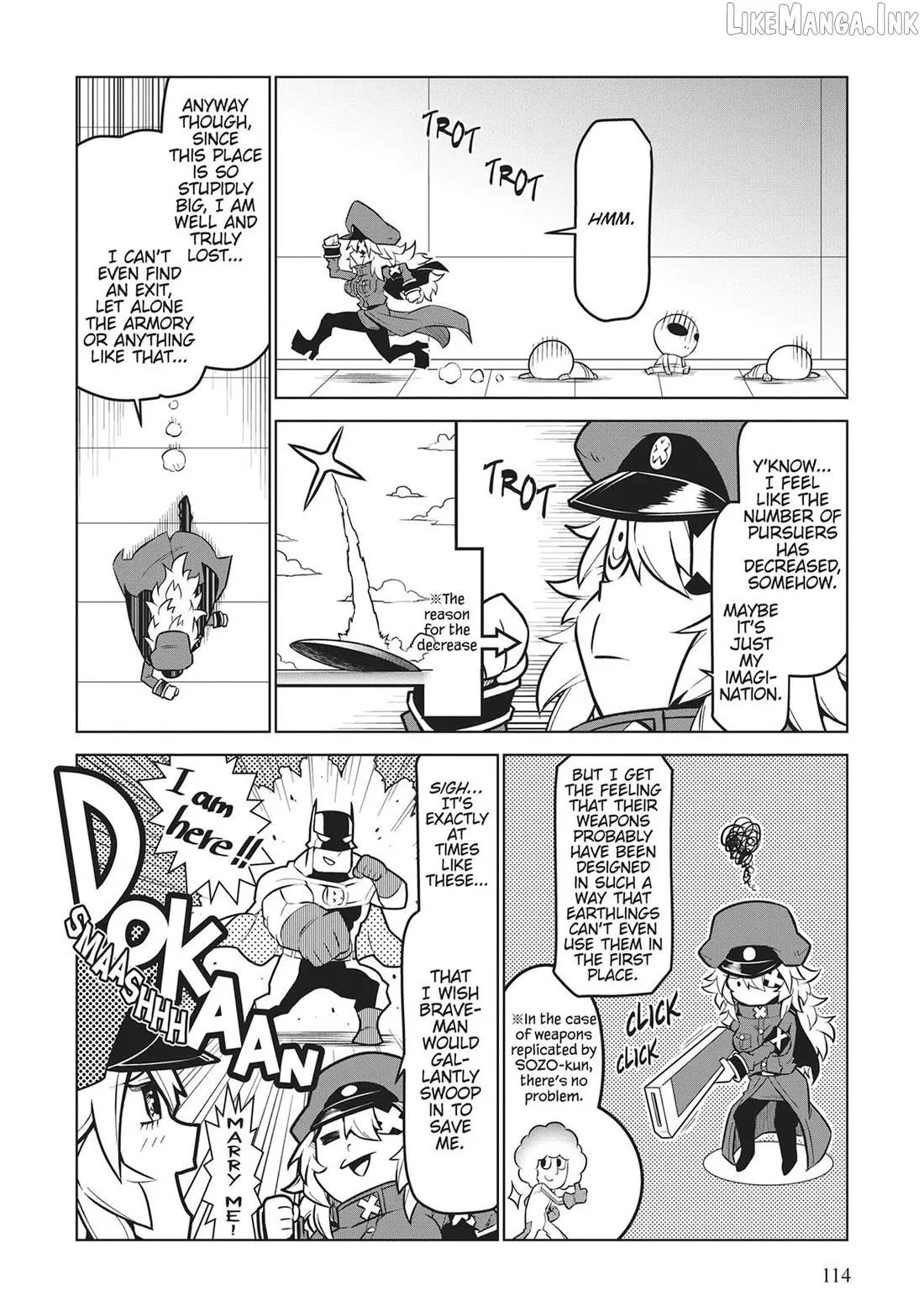 Zannen Jokanbu Black General-san Chapter 182 page 8 - 