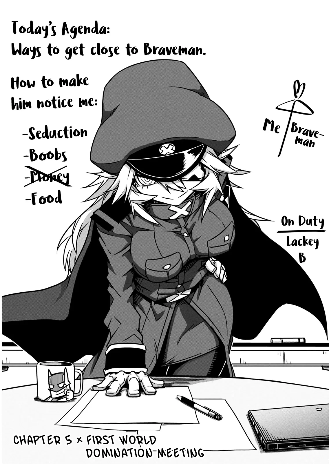 Zannen Jokanbu Black General-san Chapter 5 page 1 - 