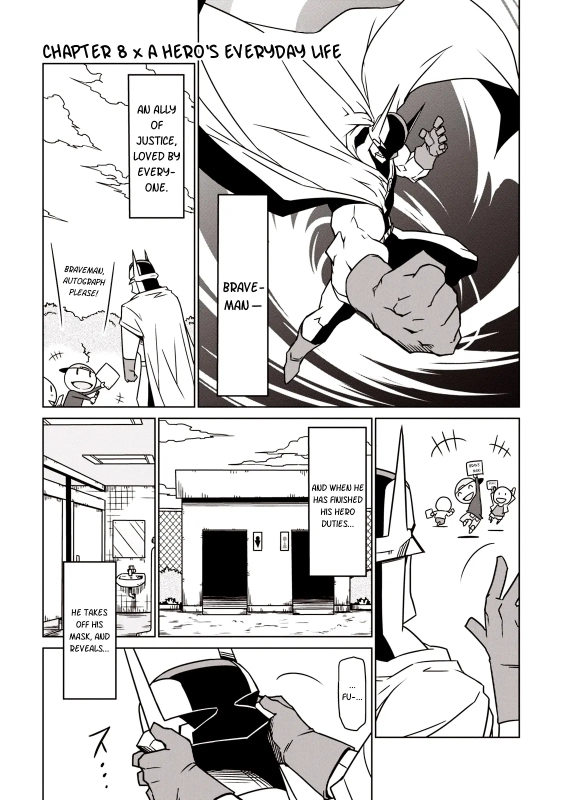Zannen Jokanbu Black General-san Chapter 8 page 1 - 