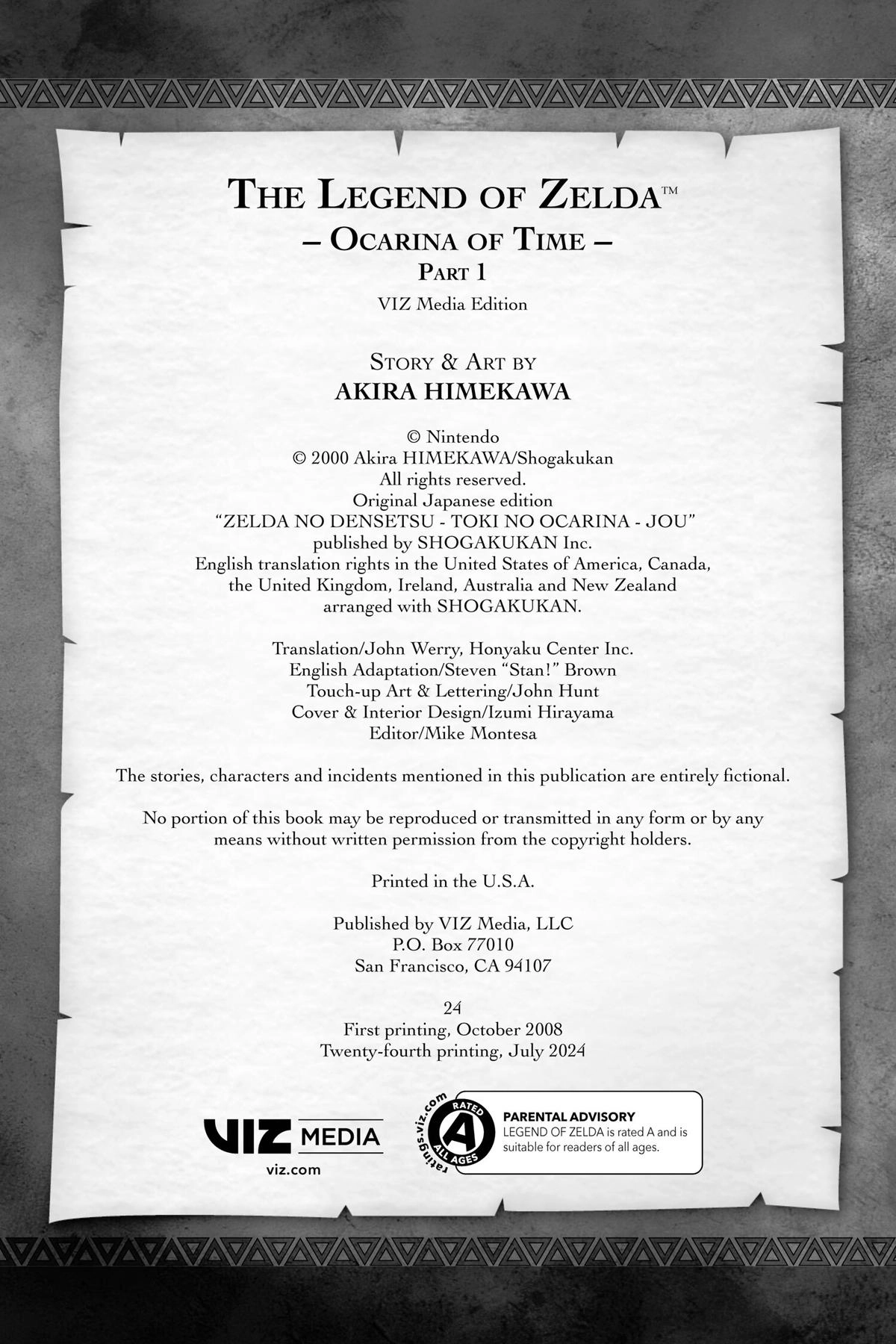 Zelda No Densetsu Toki No Ocarina Chapter 1 page 5 - 