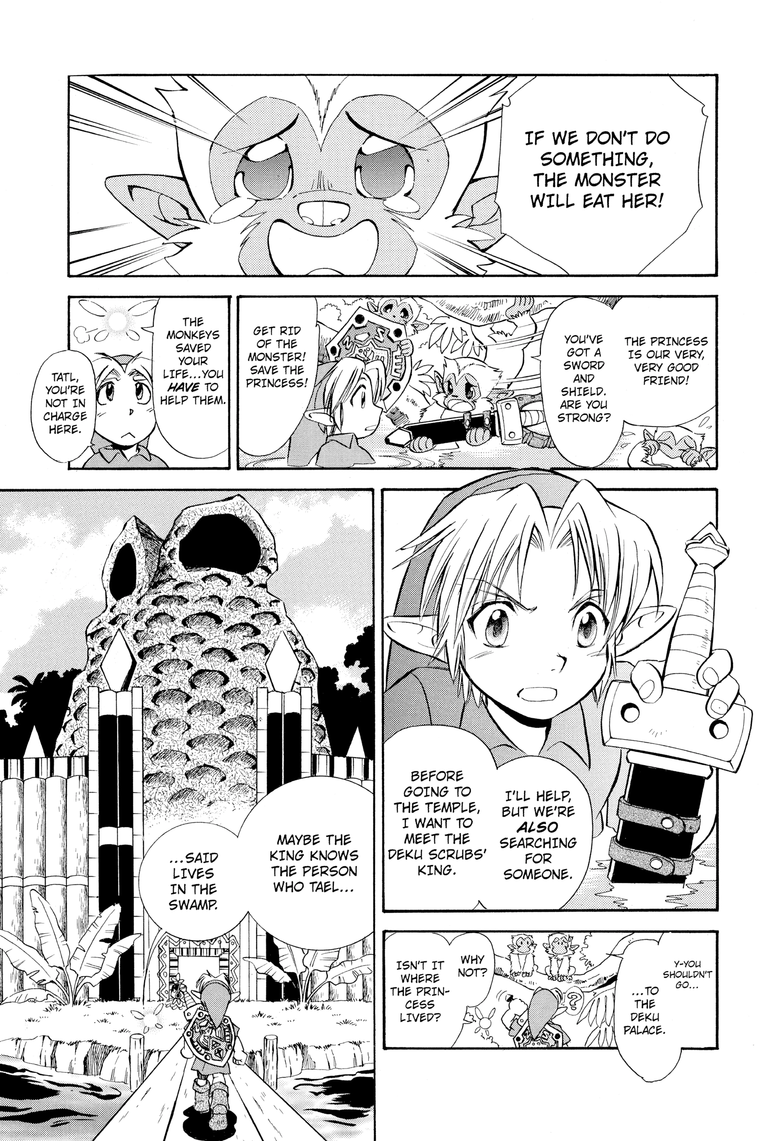 Zelda No Densetsu Toki No Ocarina Chapter 19 page 5 - 
