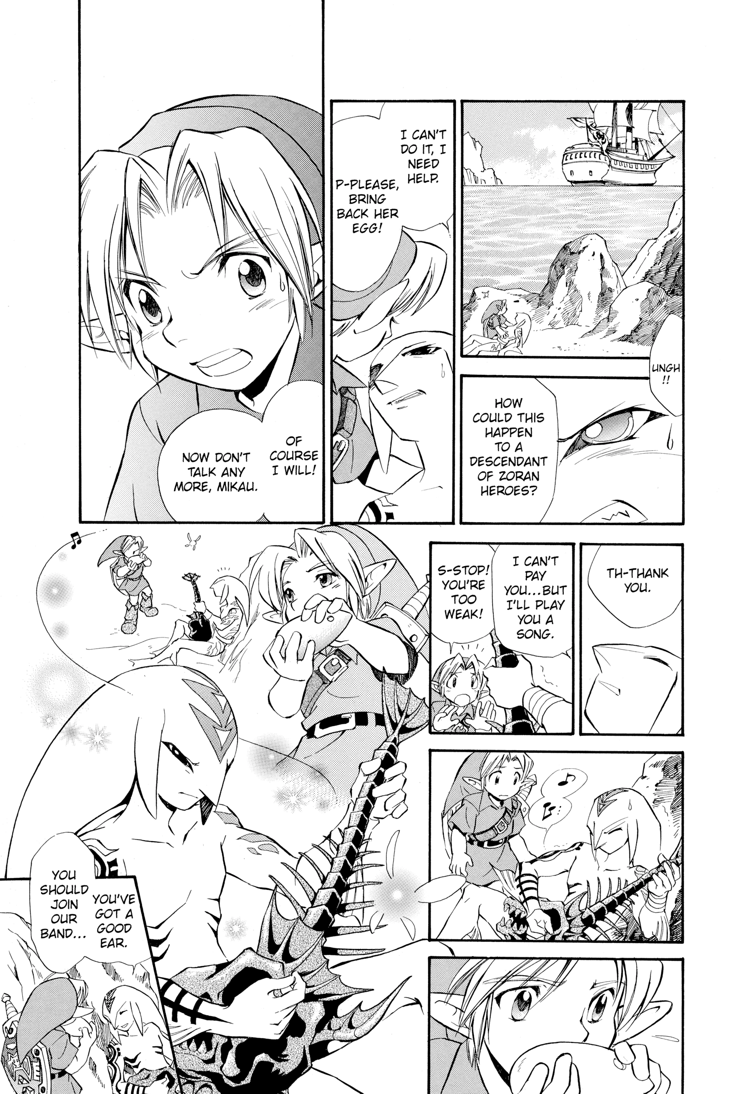 Zelda No Densetsu Toki No Ocarina Chapter 21 page 5 - 